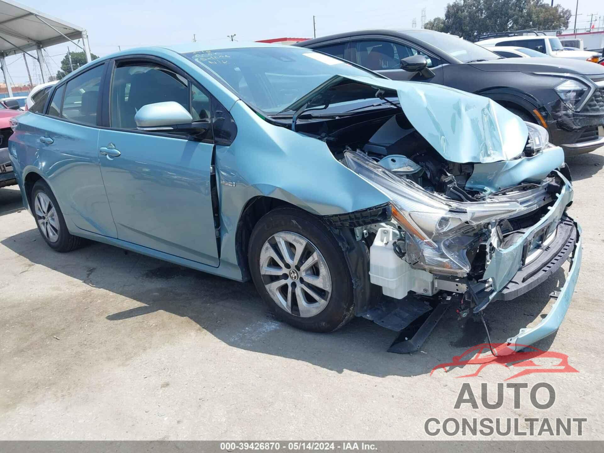 TOYOTA PRIUS 2017 - JTDKBRFU6H3053071