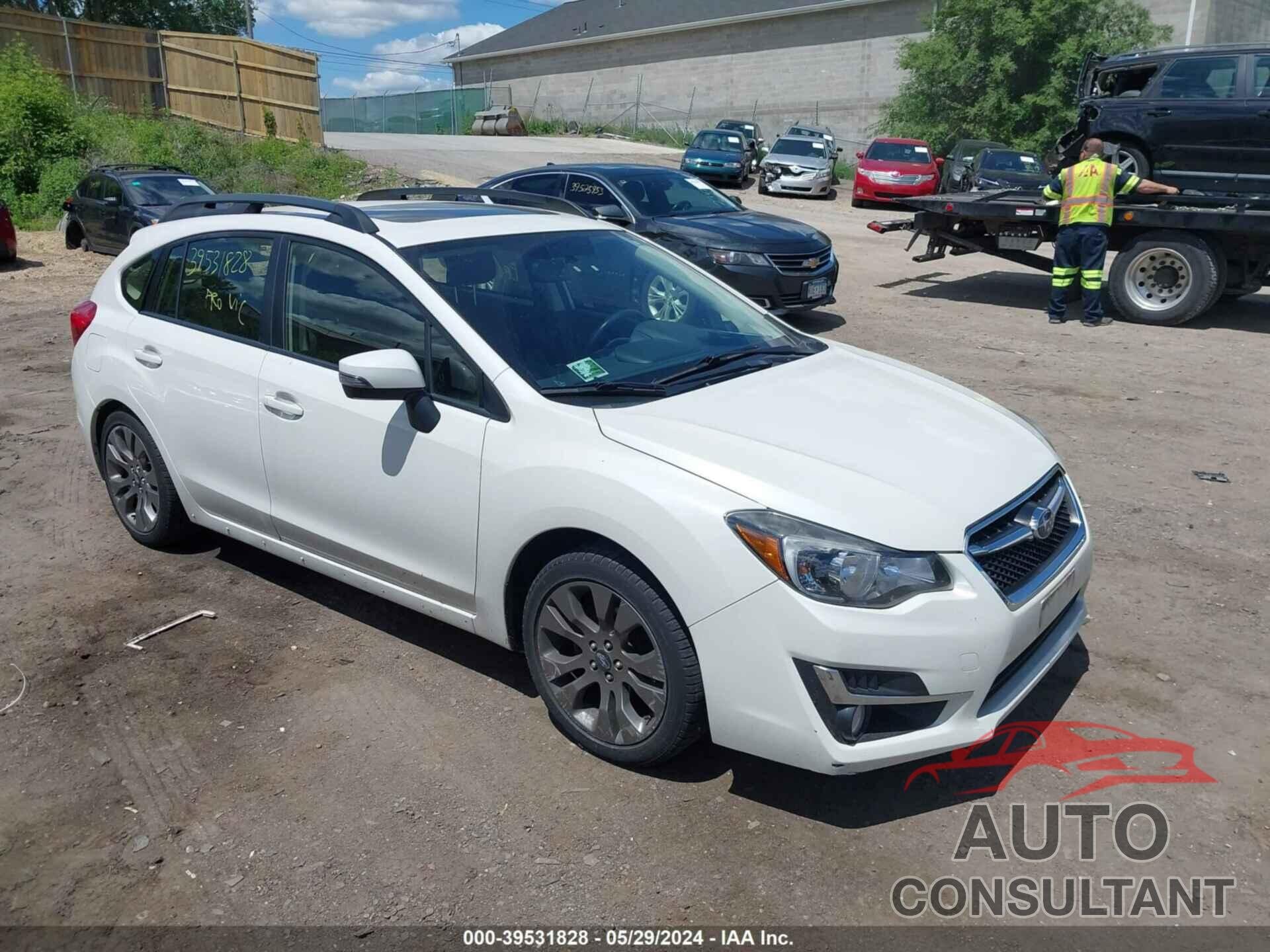 SUBARU IMPREZA 2016 - JF1GPAP66G8278557