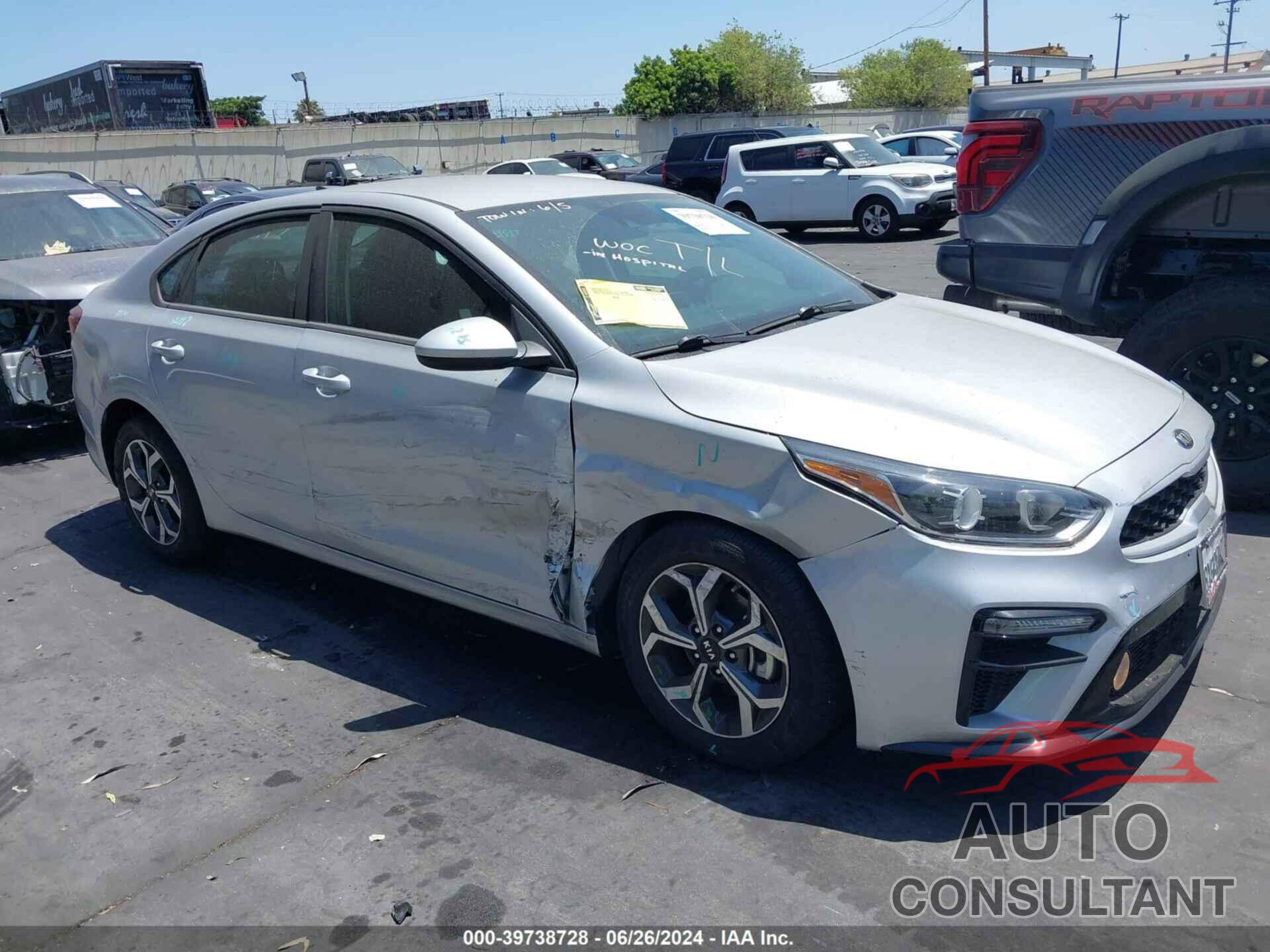 KIA FORTE 2021 - 3KPF24AD4ME376484