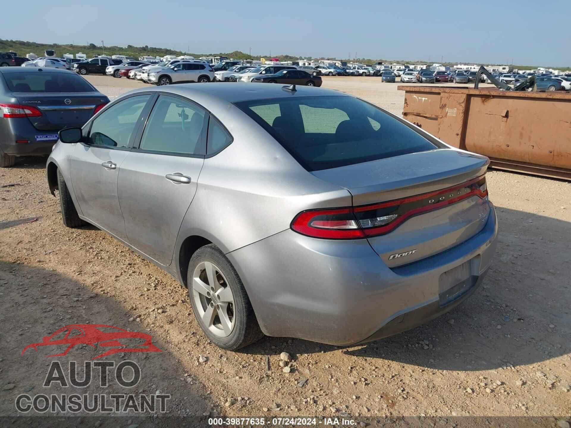 DODGE DART 2016 - 1C3CDFBB3GD764080