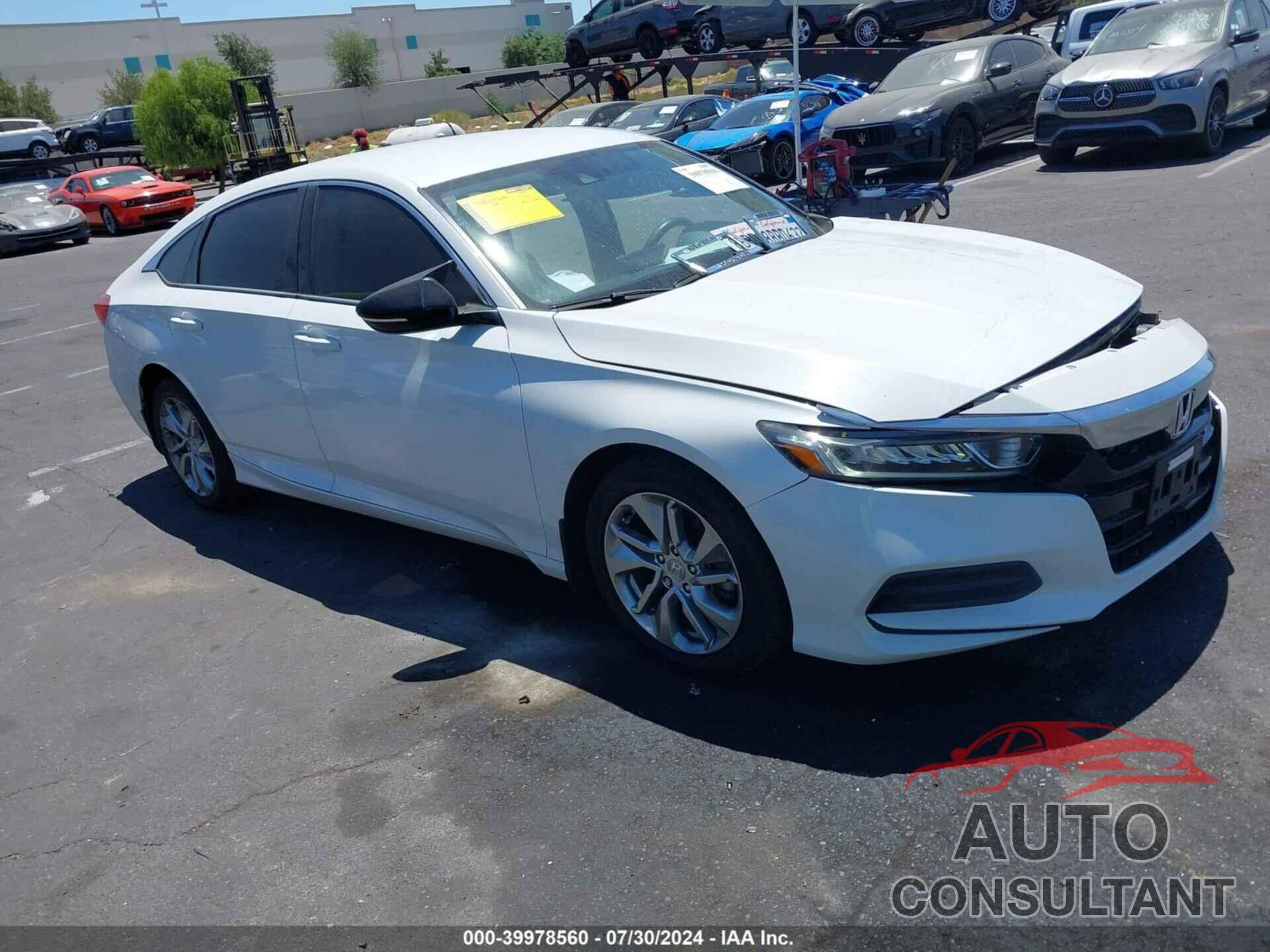 HONDA ACCORD 2018 - 1HGCV1F16JA025261