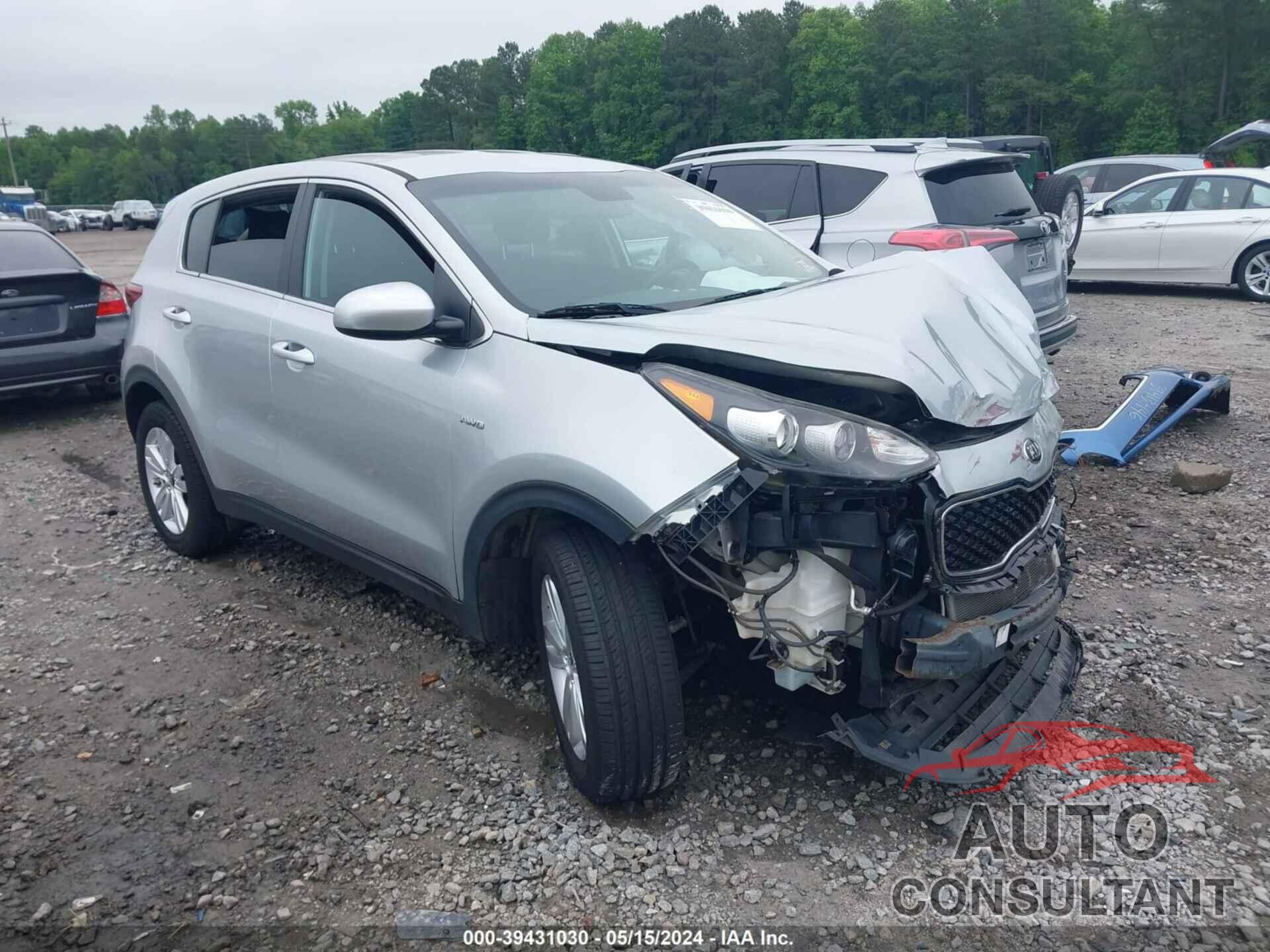 KIA SPORTAGE 2017 - KNDPMCAC6H7088214