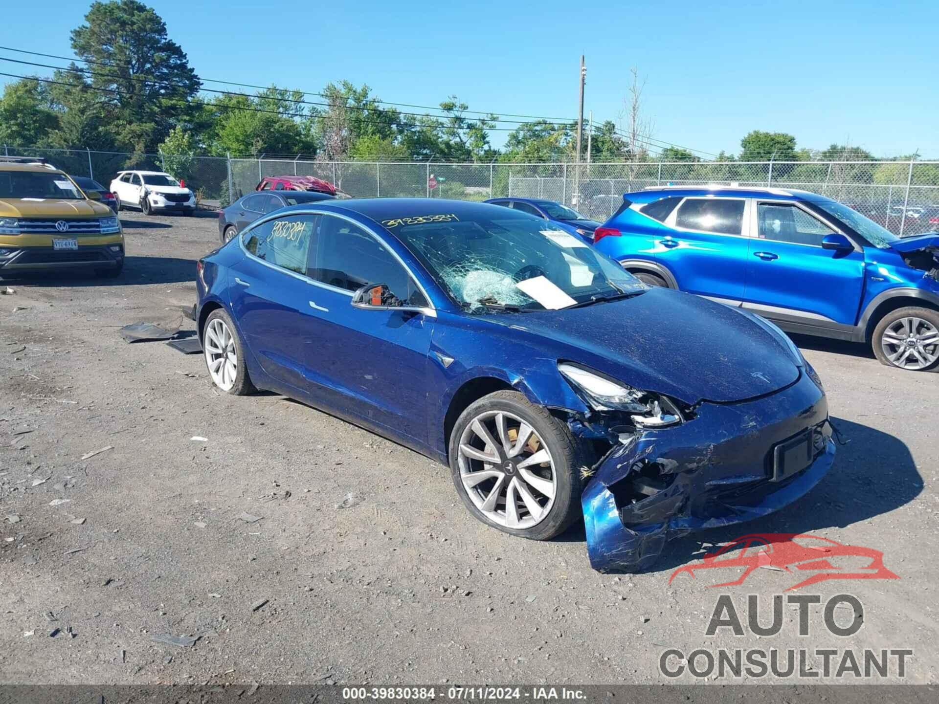 TESLA MODEL 3 2018 - 5YJ3E1EA5JF009866