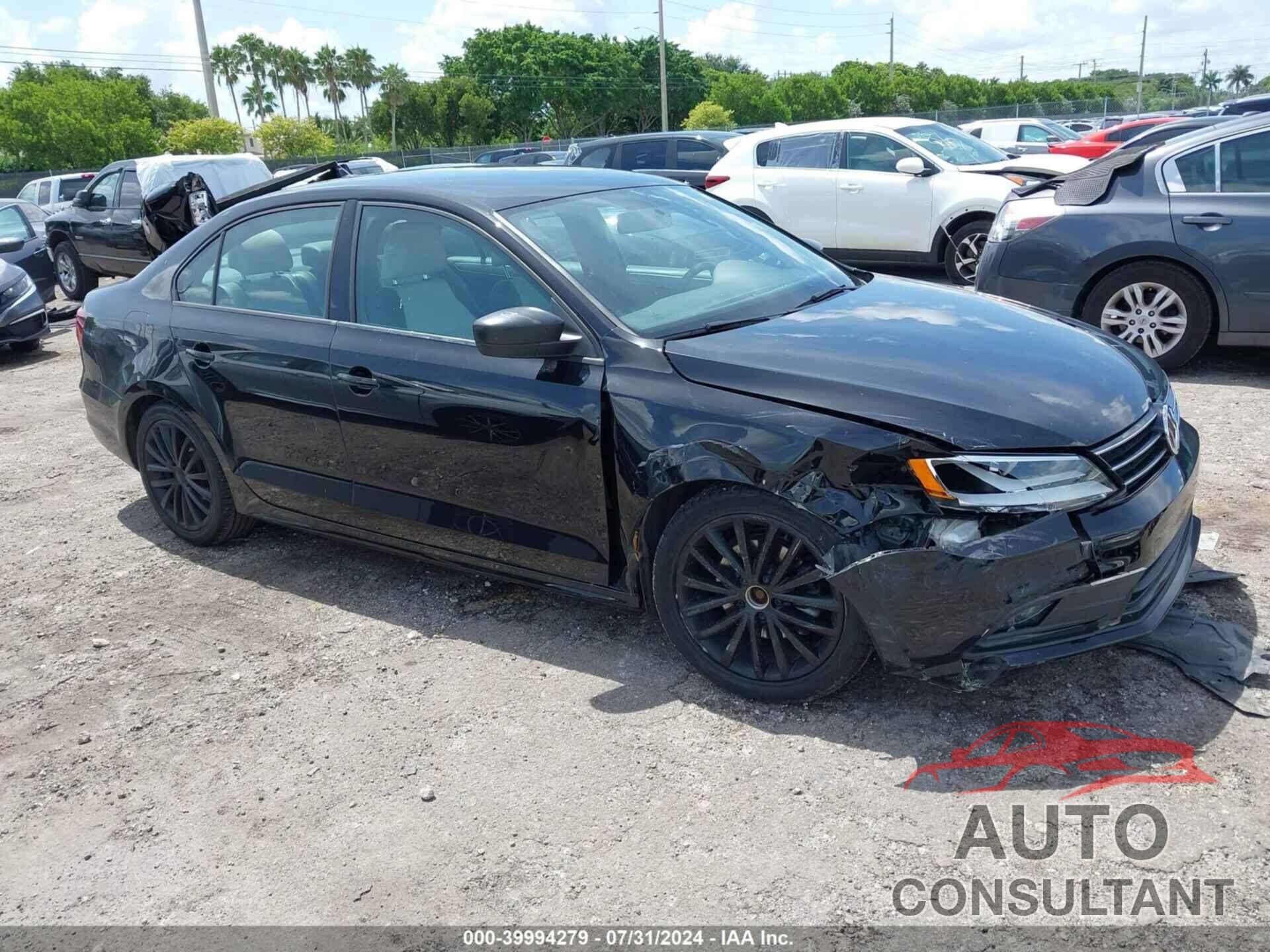 VOLKSWAGEN JETTA 2016 - 3VWD17AJ0GM384610