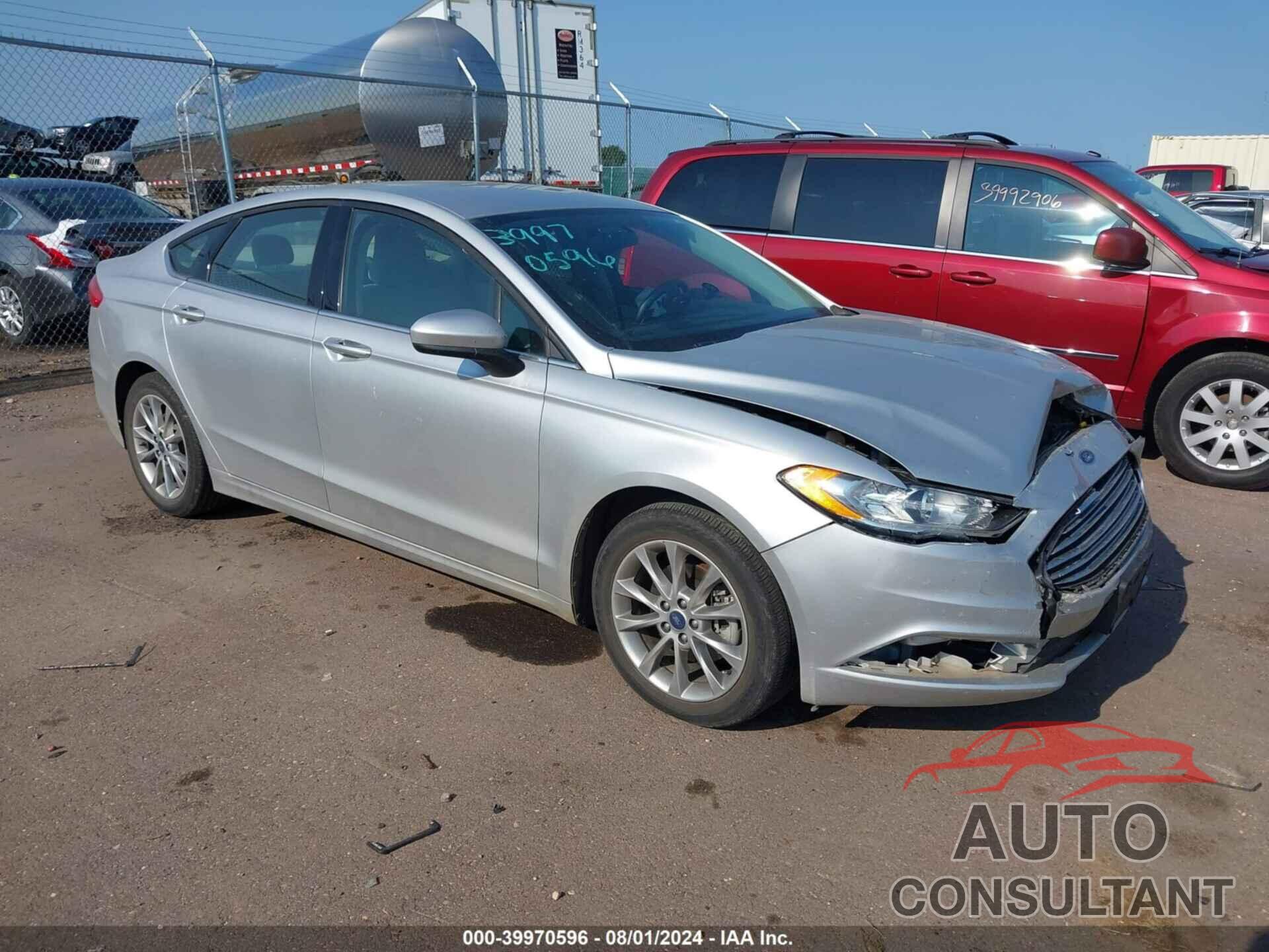 FORD FUSION 2017 - 3FA6P0H73HR330711