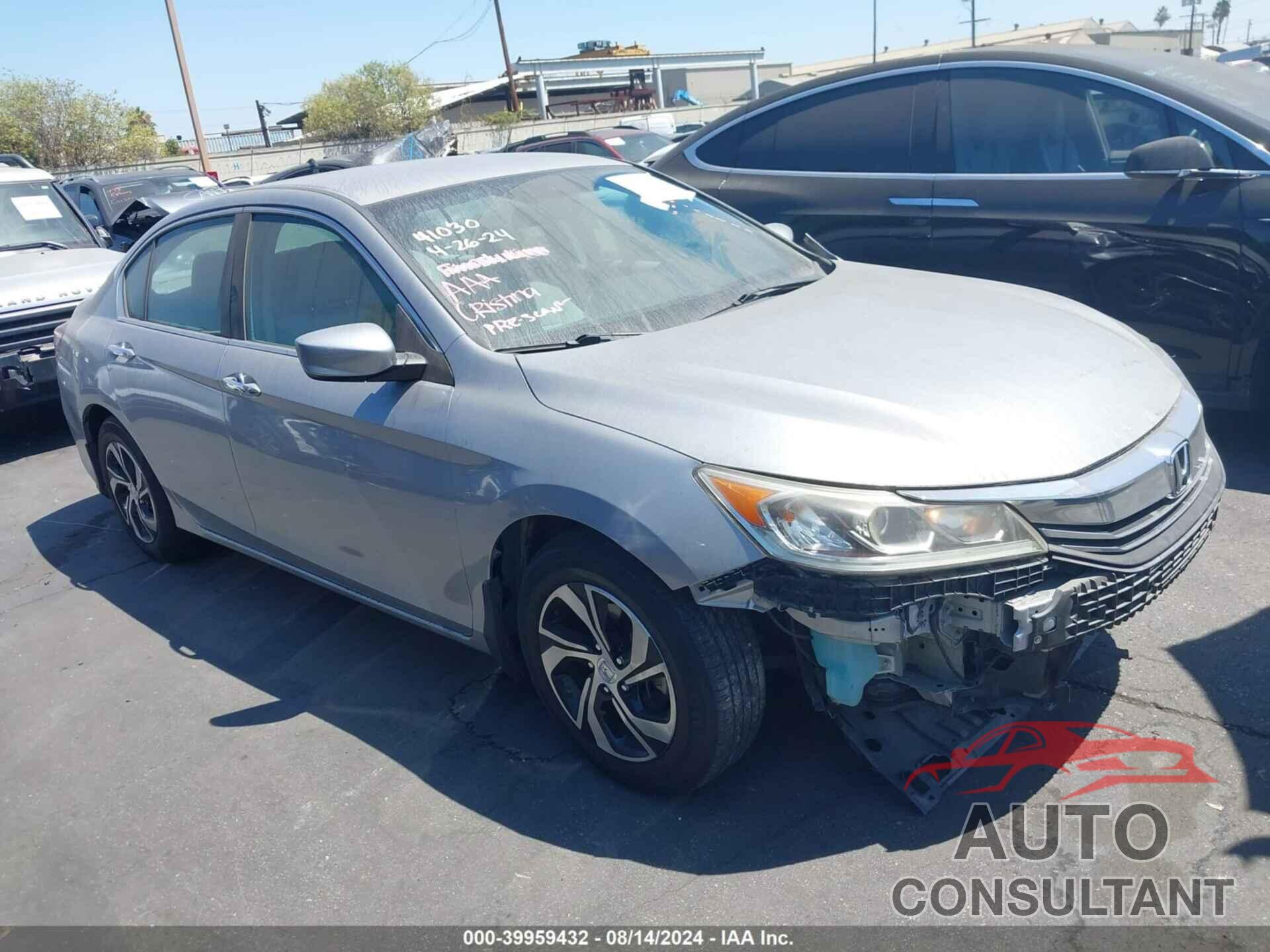 HONDA ACCORD 2017 - 1HGCR2F35HA012149