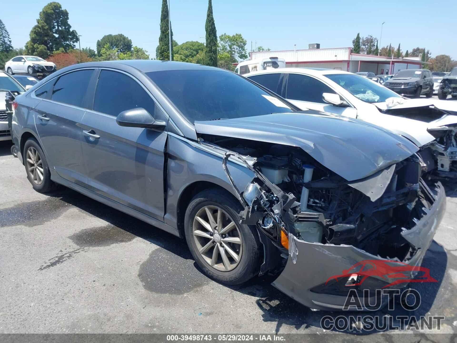 HYUNDAI SONATA 2018 - 5NPE24AF9JH726387