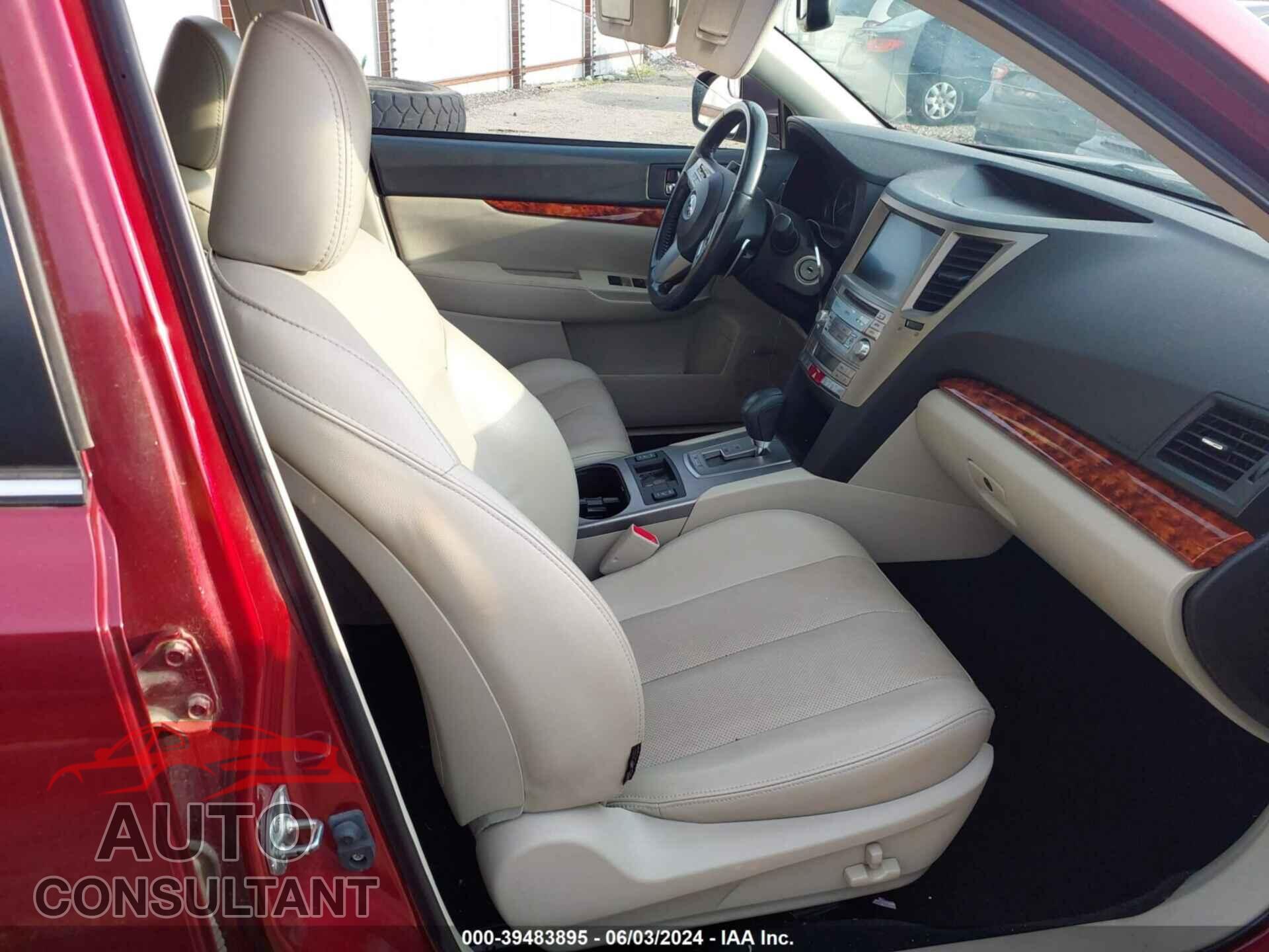 SUBARU OUTBACK 2011 - 4S4BRBLC0B3405904
