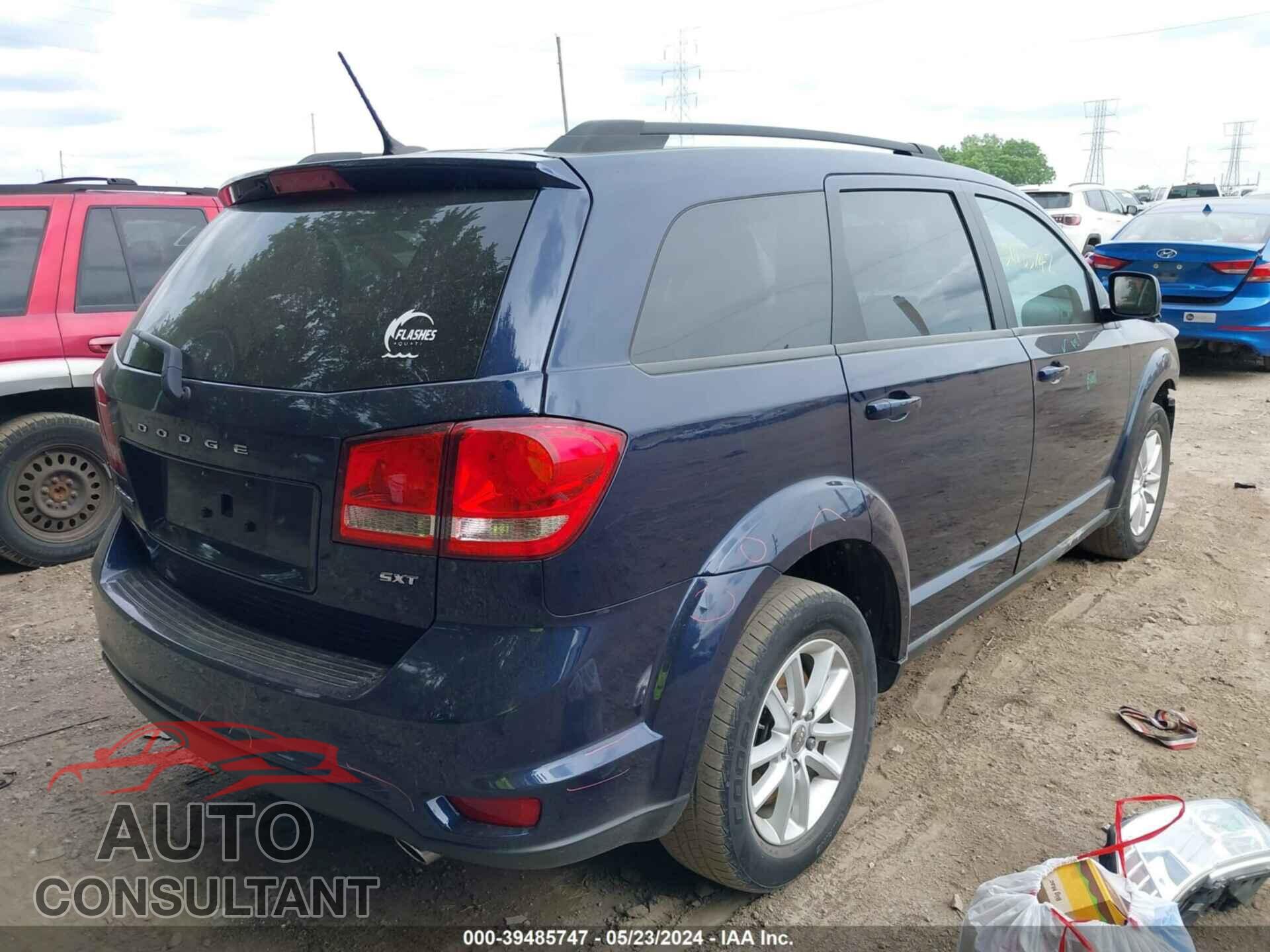 DODGE JOURNEY 2017 - 3C4PDCBG2HT519533