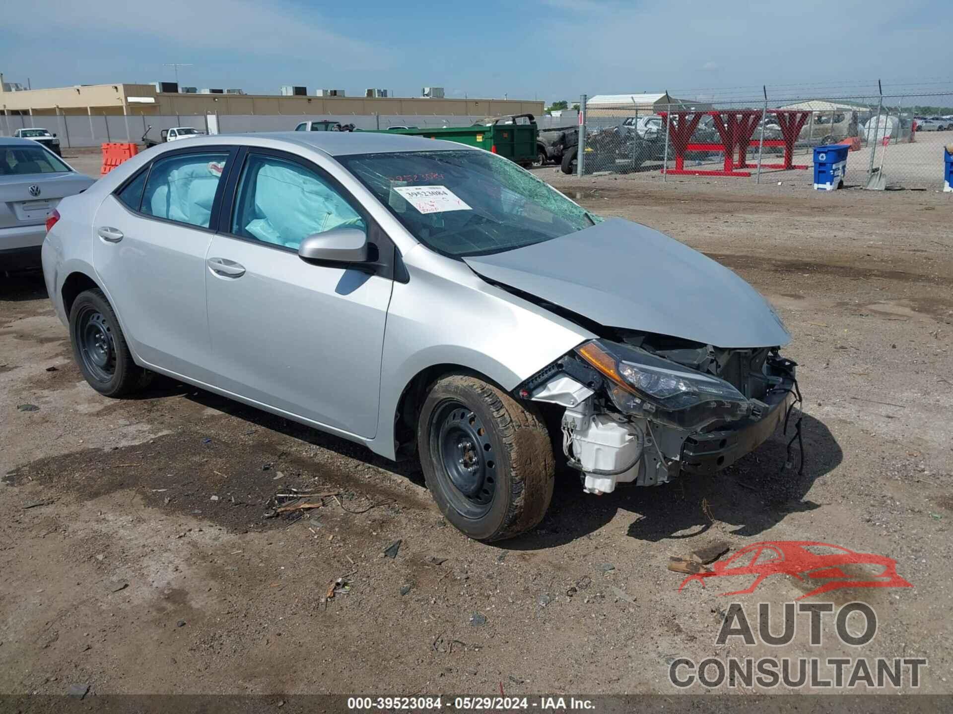TOYOTA COROLLA 2017 - 2T1BURHE3HC757901