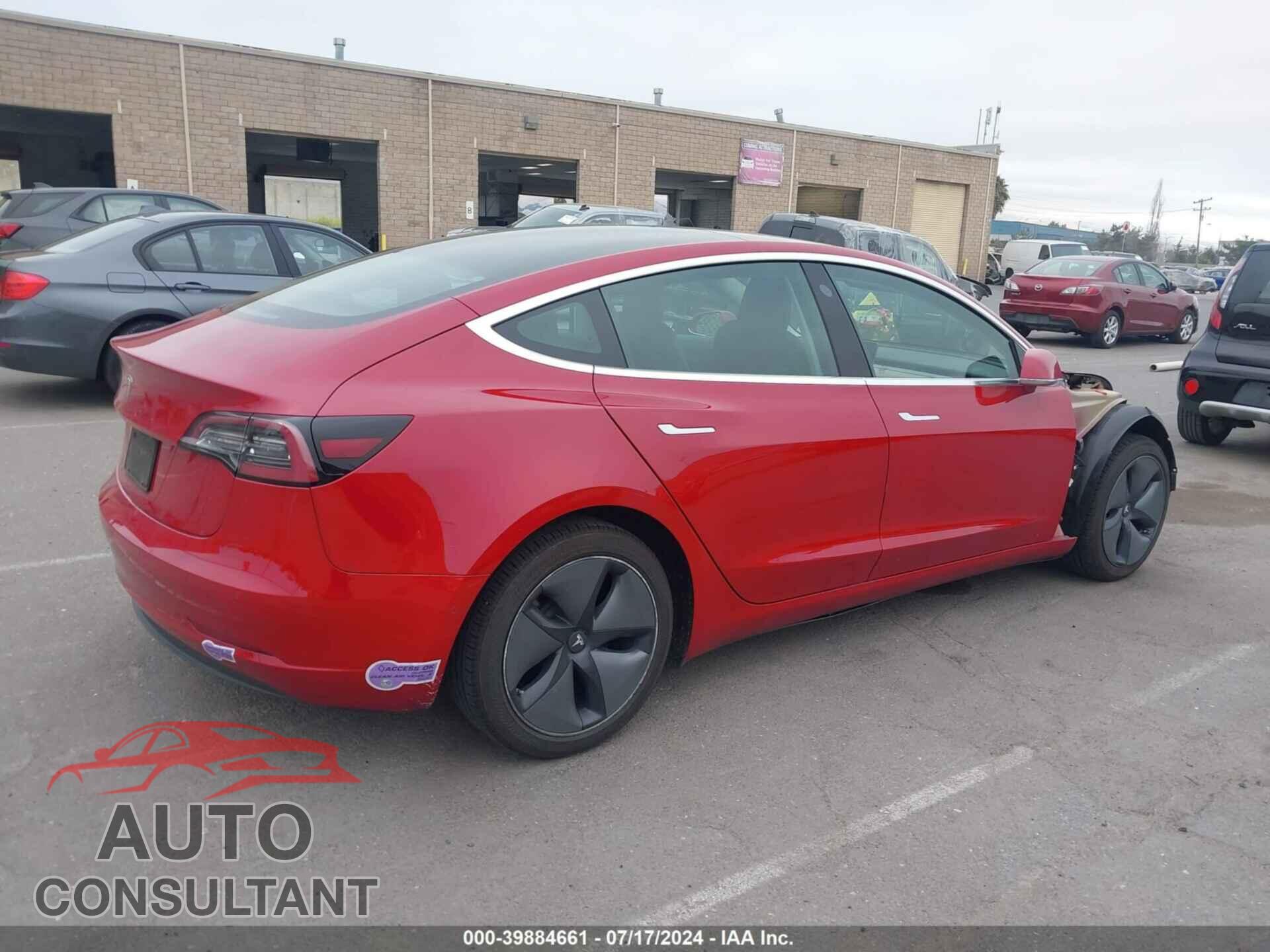 TESLA MODEL 3 2019 - 5YJ3E1EA7KF190647