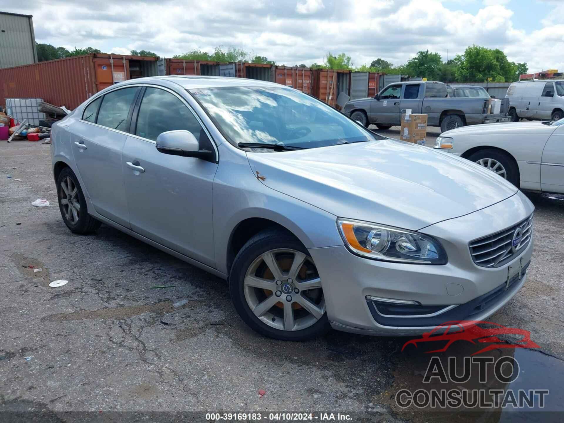 VOLVO S60 2016 - YV126MFK3G2406922