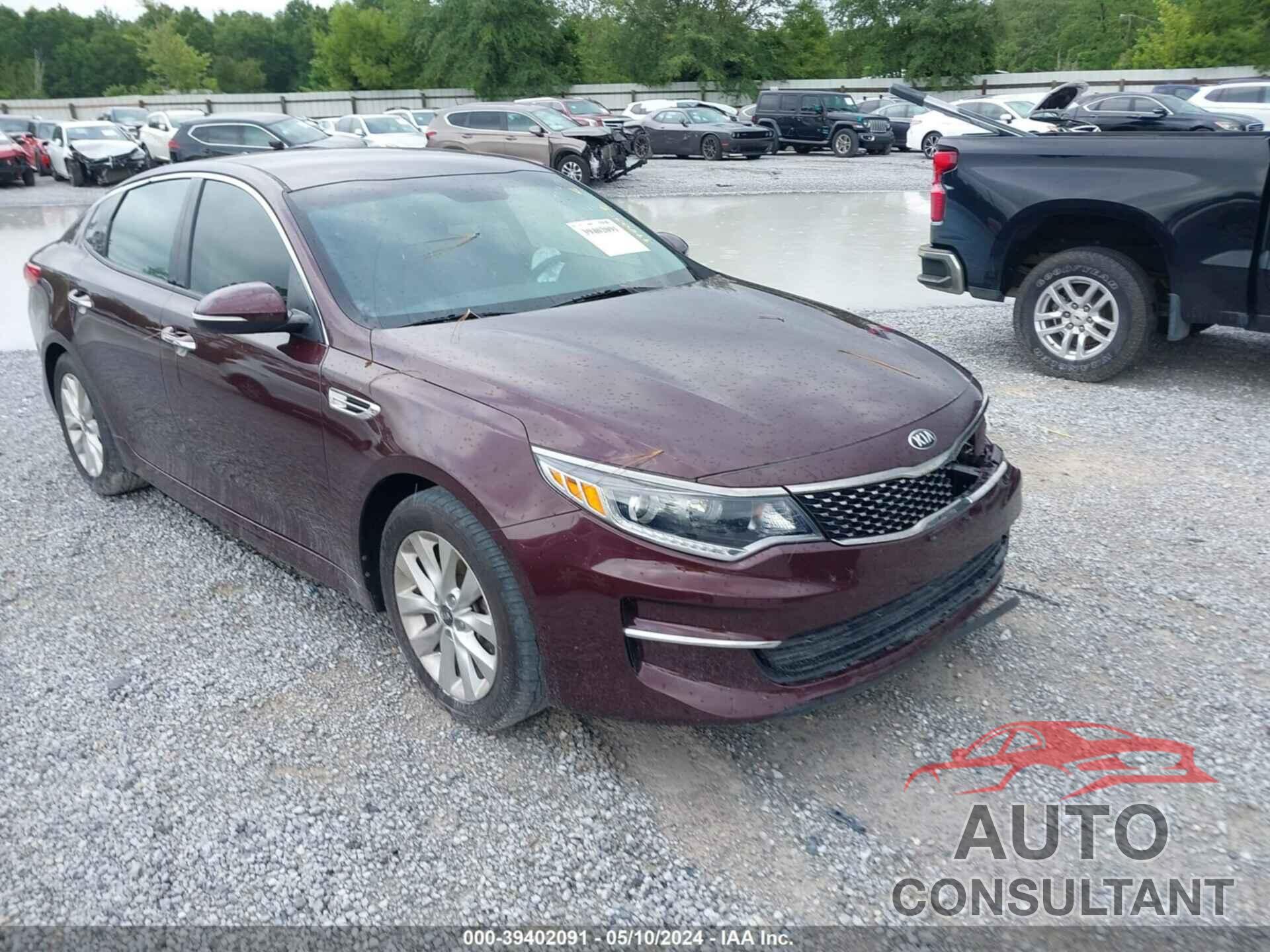 KIA OPTIMA 2018 - 5XXGU4L33JG241597