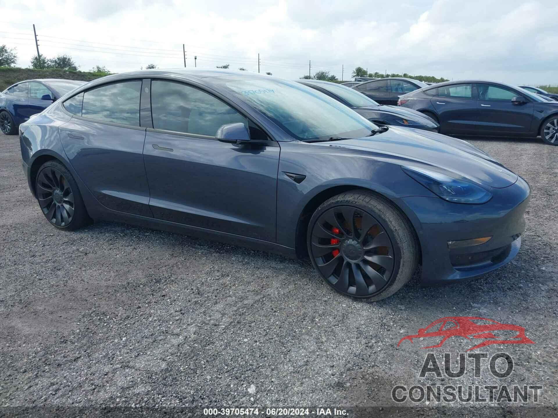 TESLA MODEL 3 2022 - 5YJ3E1EC6NF356808