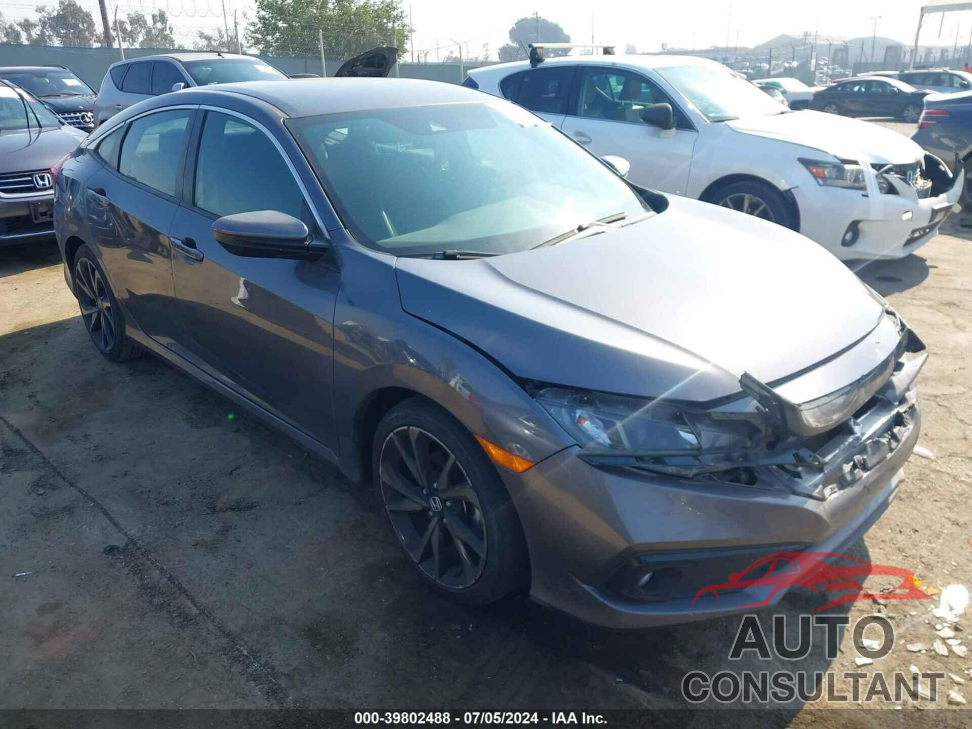 HONDA CIVIC 2021 - 2HGFC2F85MH551456