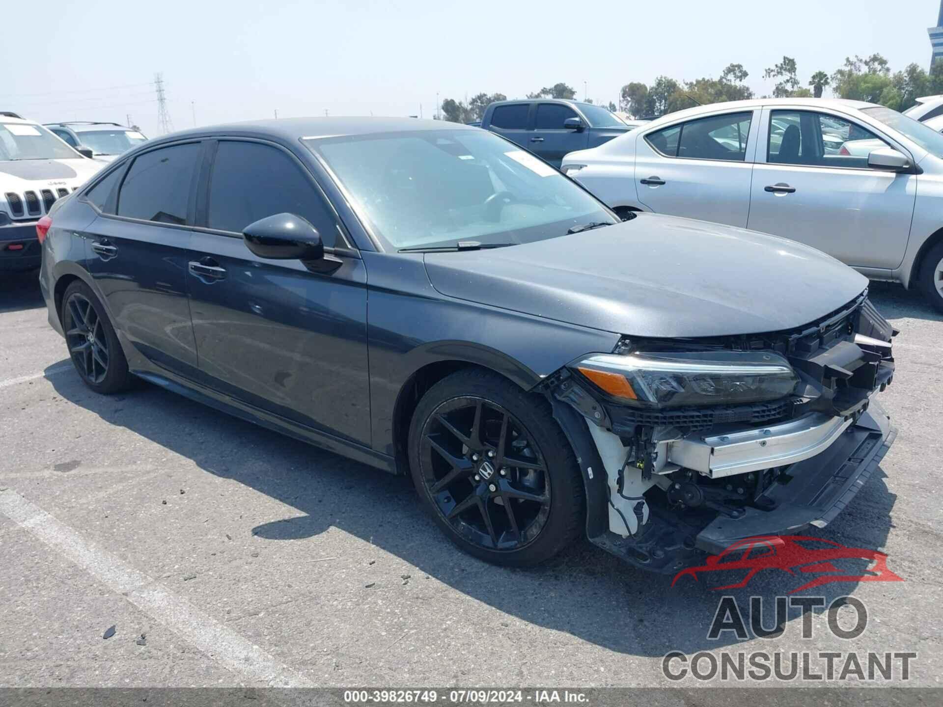 HONDA CIVIC 2022 - 2HGFE2F53NH509790
