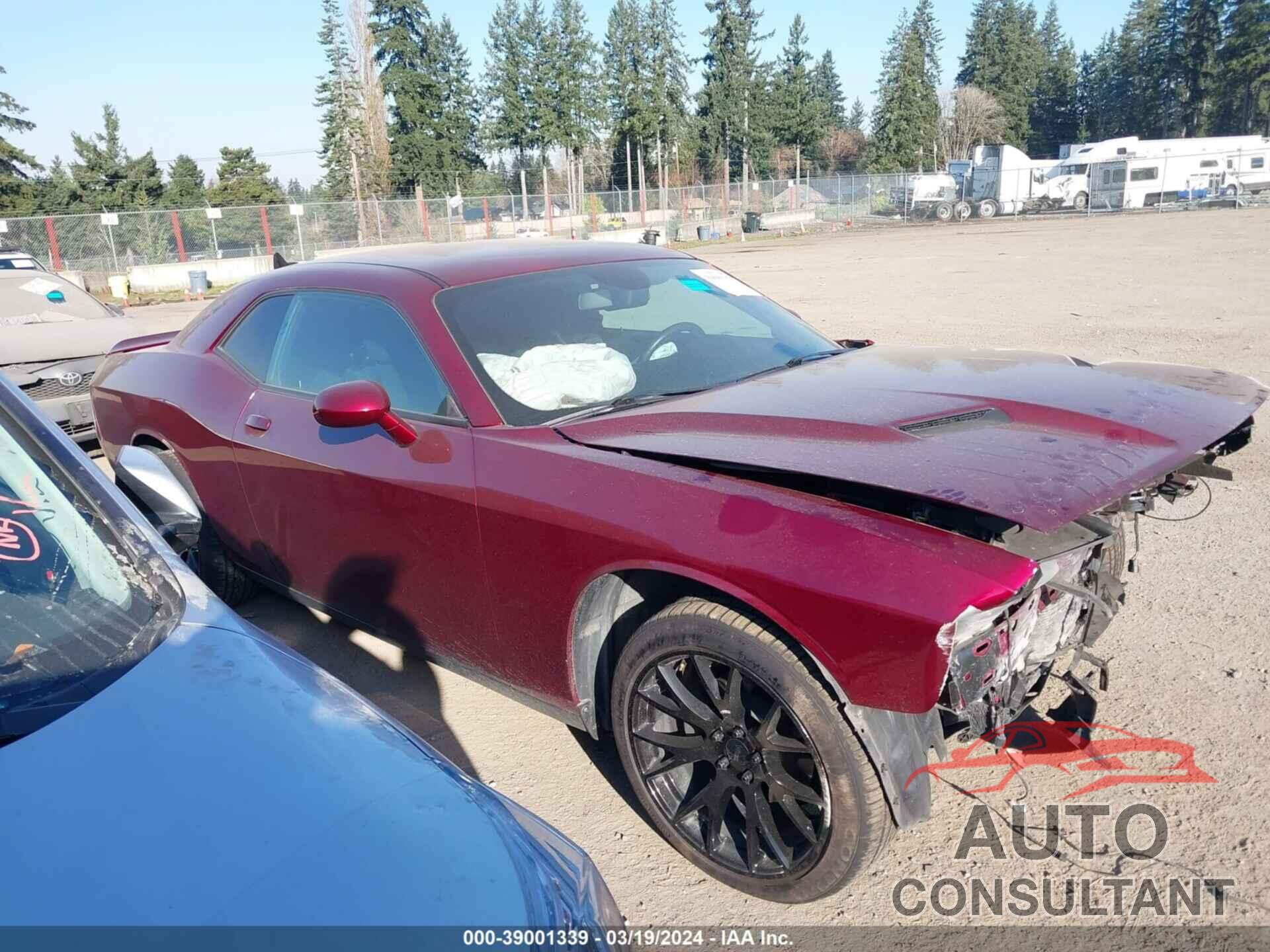 DODGE CHALLENGER 2019 - 2C3CDZAG1KH731461