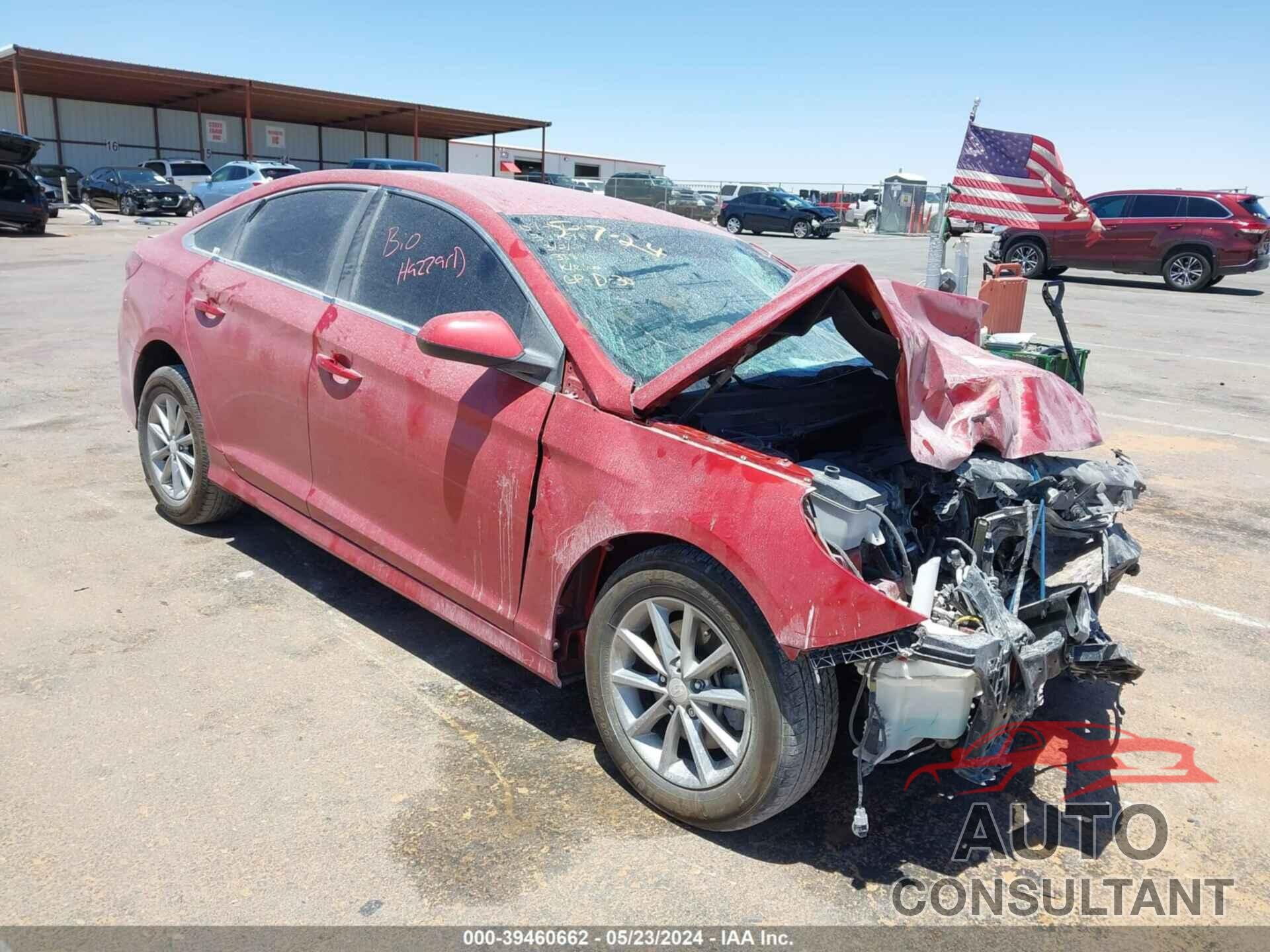 HYUNDAI SONATA 2018 - 5NPE24AF4JH620834