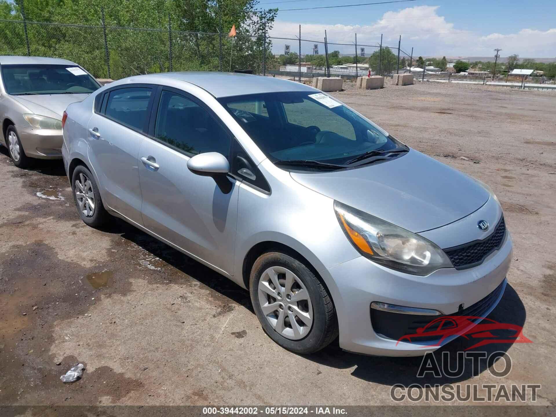 KIA RIO 2016 - KNADM4A3XG6548176