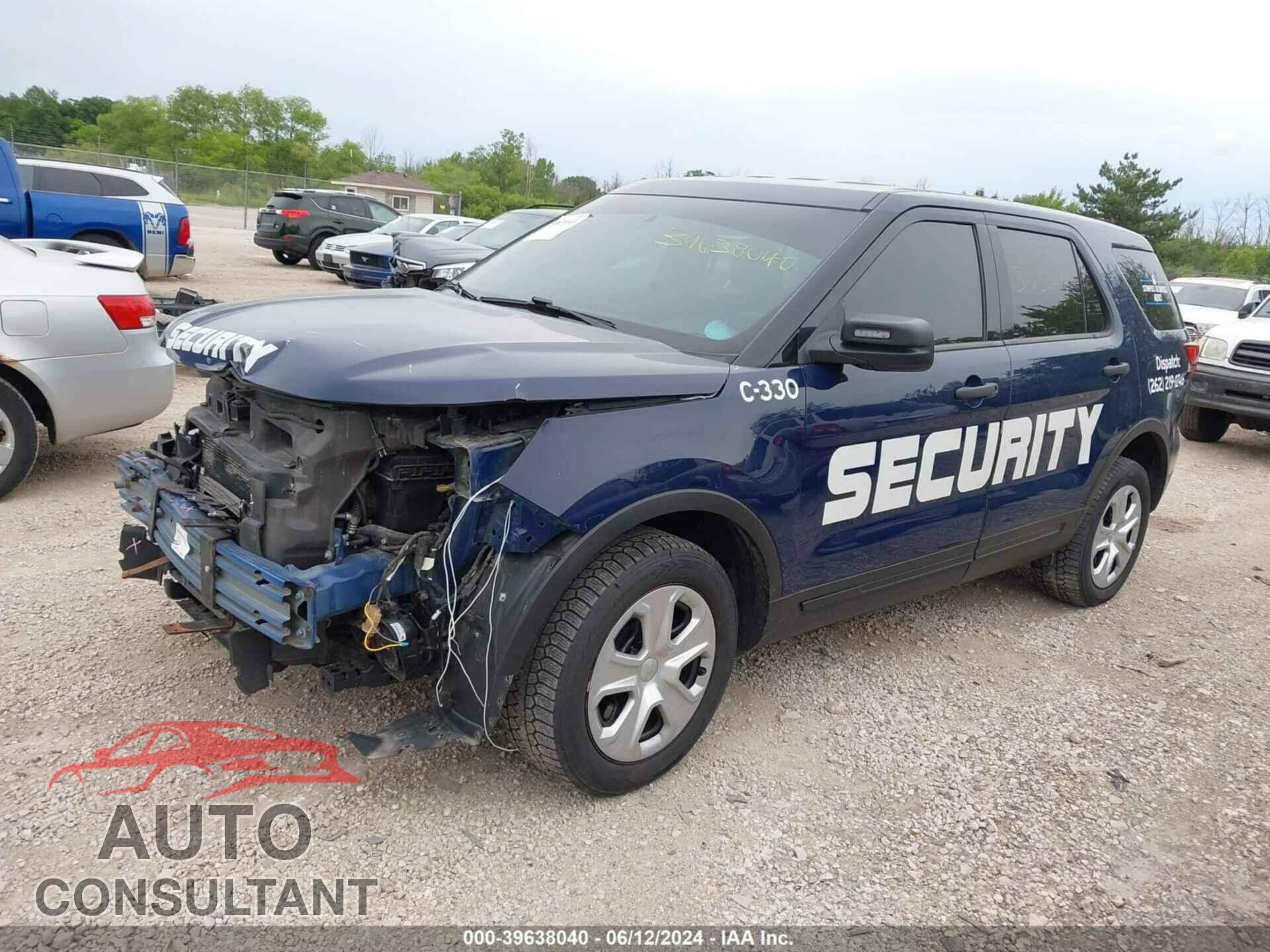 FORD UTILITY POLICE INTERCEPTOR 2016 - 1FM5K8AR2GGA19237