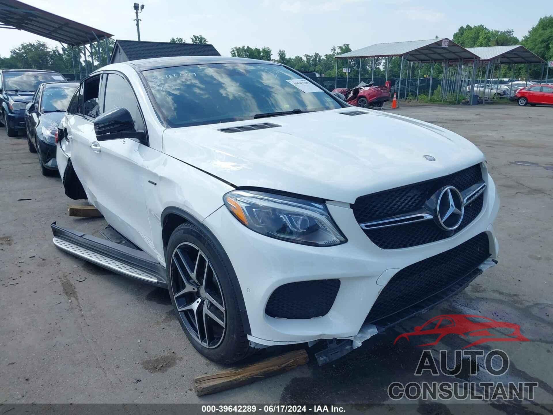 MERCEDES-BENZ GLE 450 AMG COUPE 2016 - 4JGED6EB1GA041857