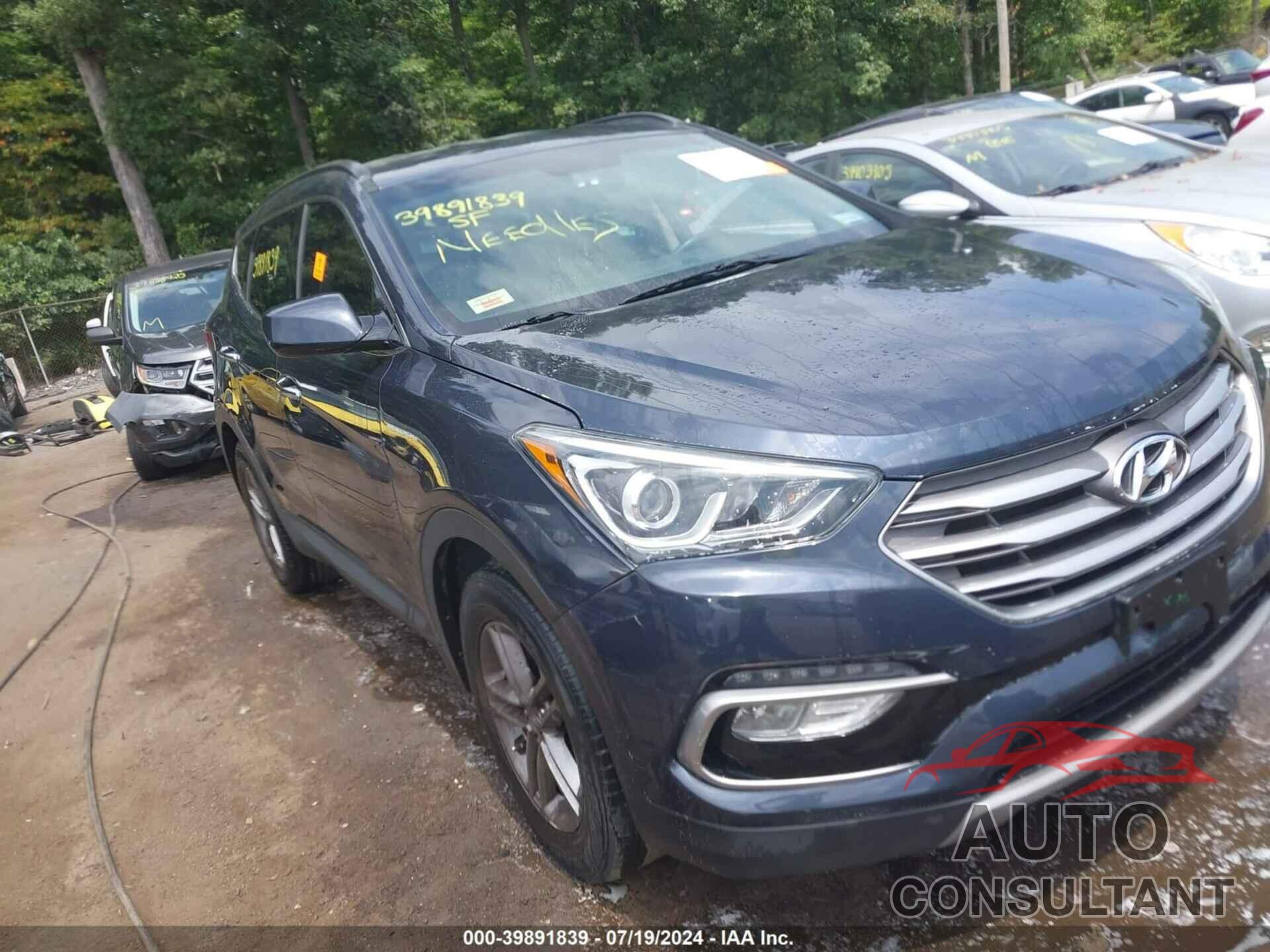 HYUNDAI SANTA FE SPORT 2017 - 5NMZU3LB0HH025874