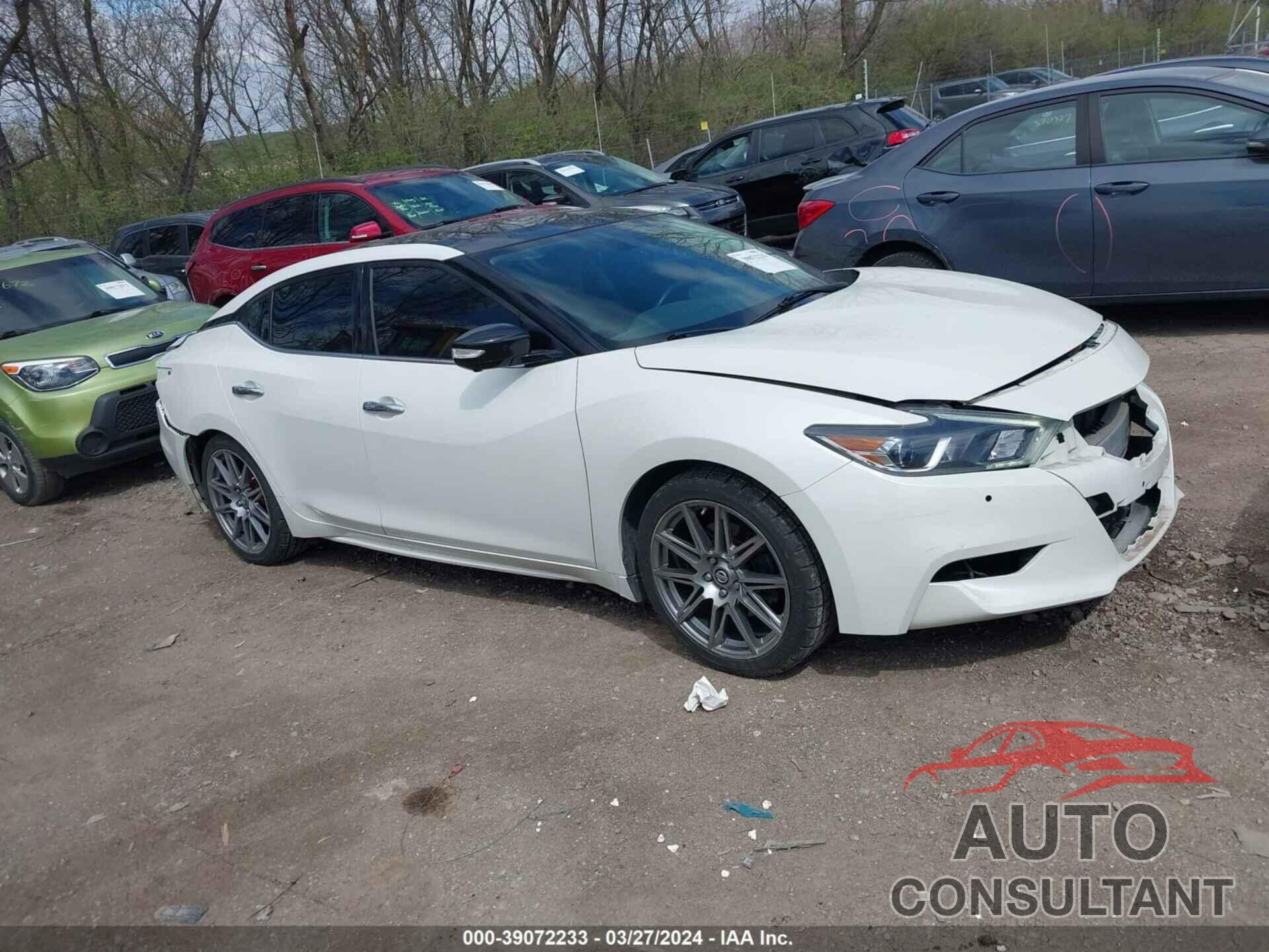 NISSAN MAXIMA 2016 - 1N4AA6APXGC380267