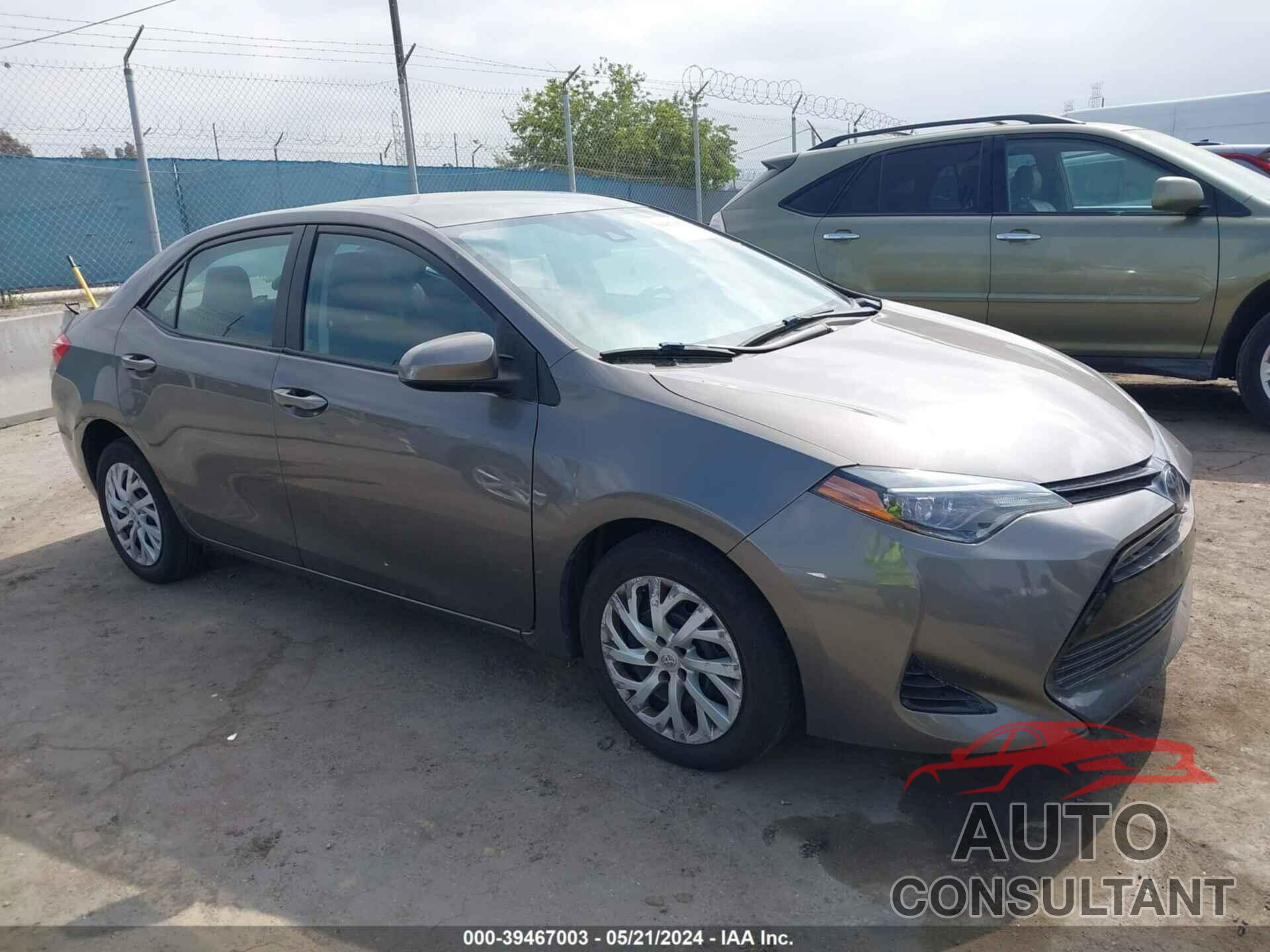 TOYOTA COROLLA 2017 - 2T1BURHE6HC952018
