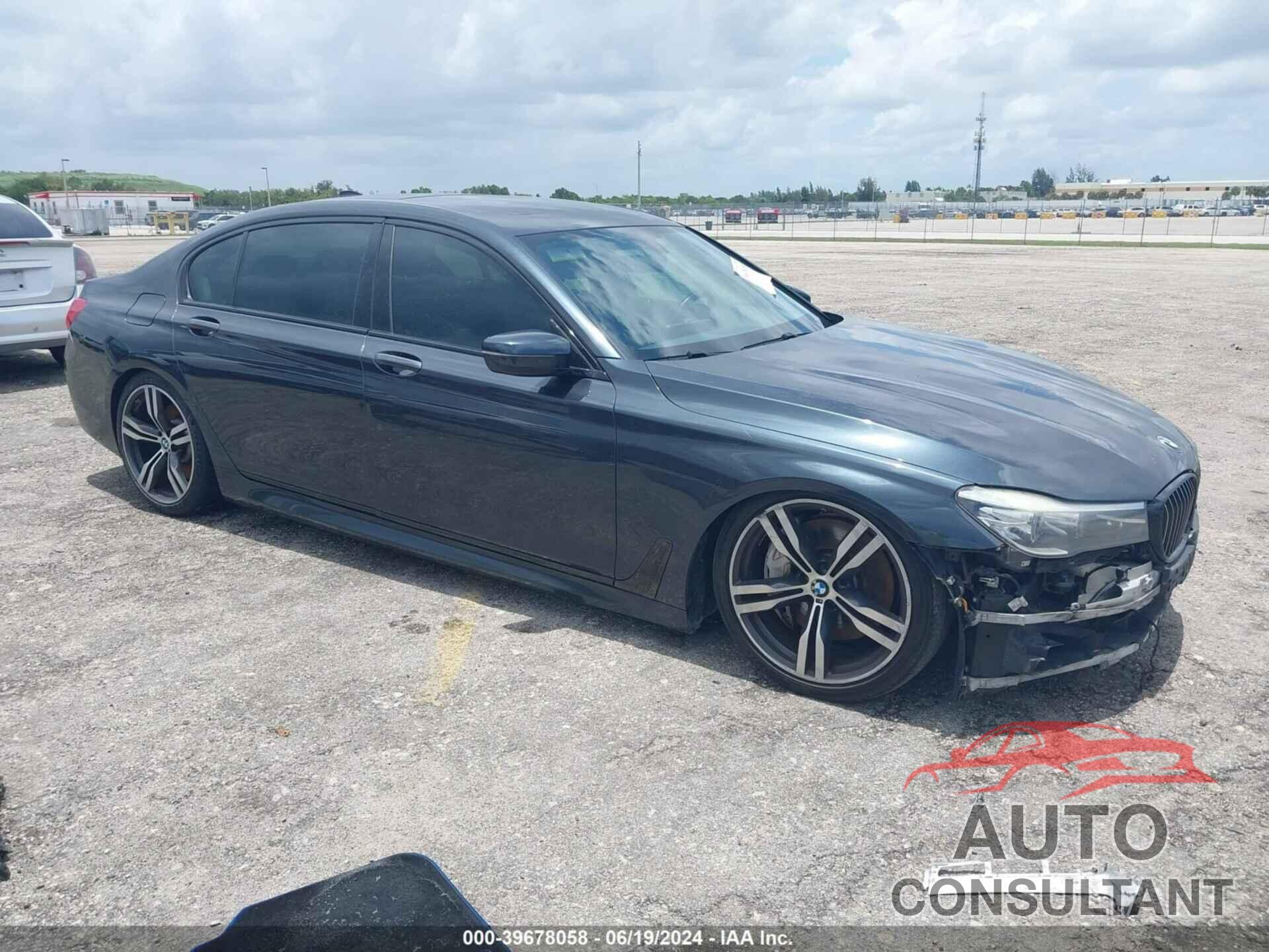 BMW 740I 2016 - WBA7E2C54GG548178