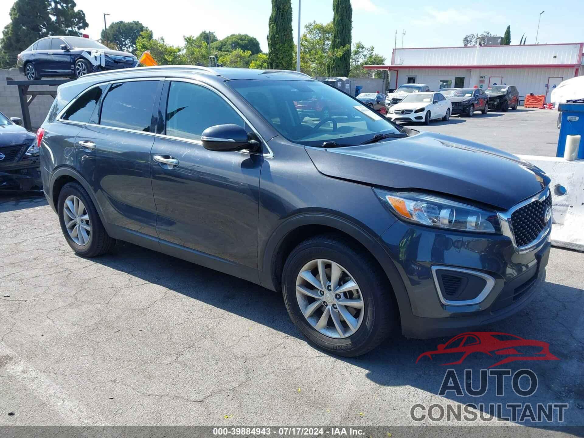 KIA SORENTO 2017 - 5XYPG4A50HG313762