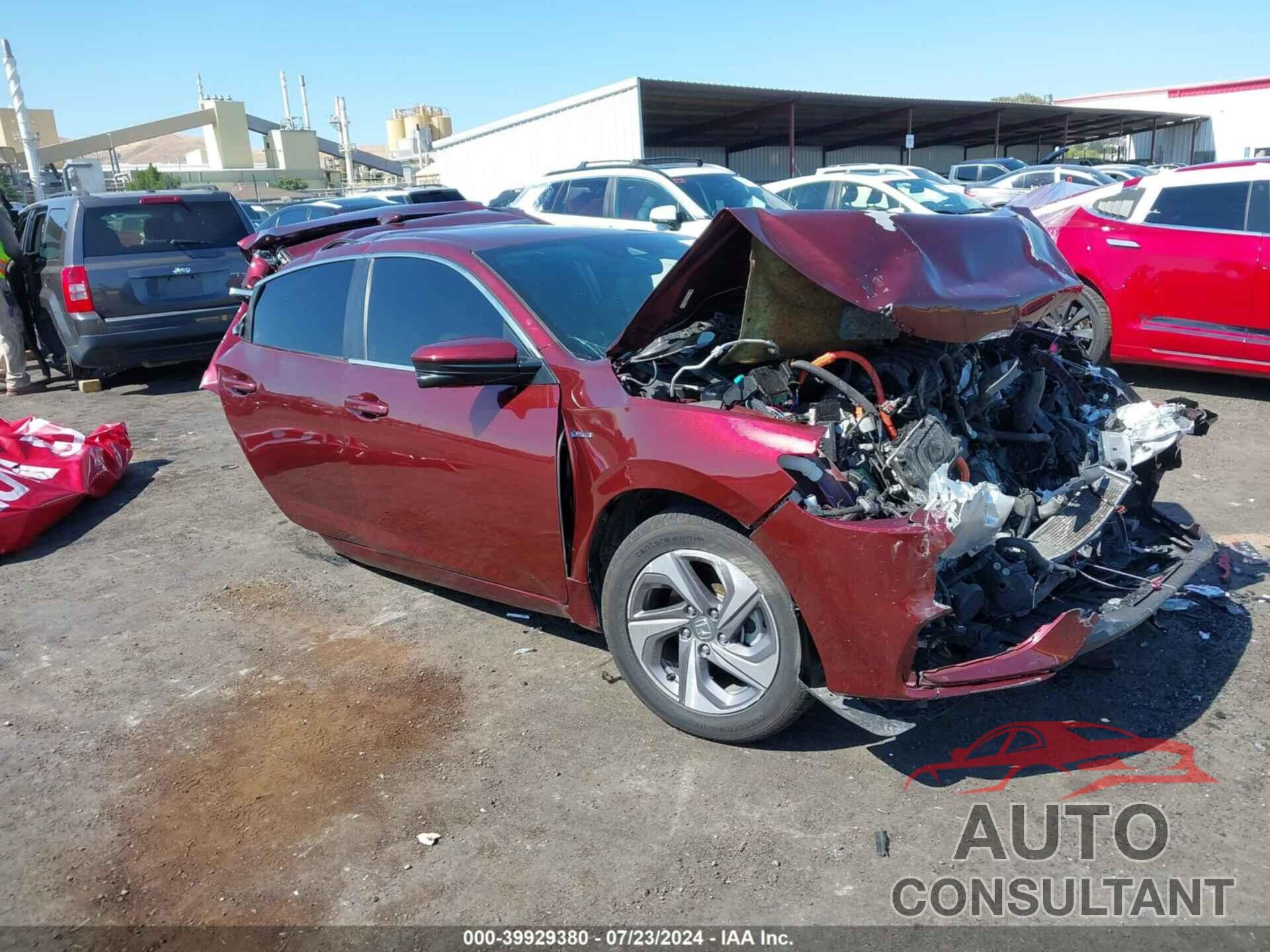 HONDA INSIGHT 2019 - 19XZE4F58KE029047