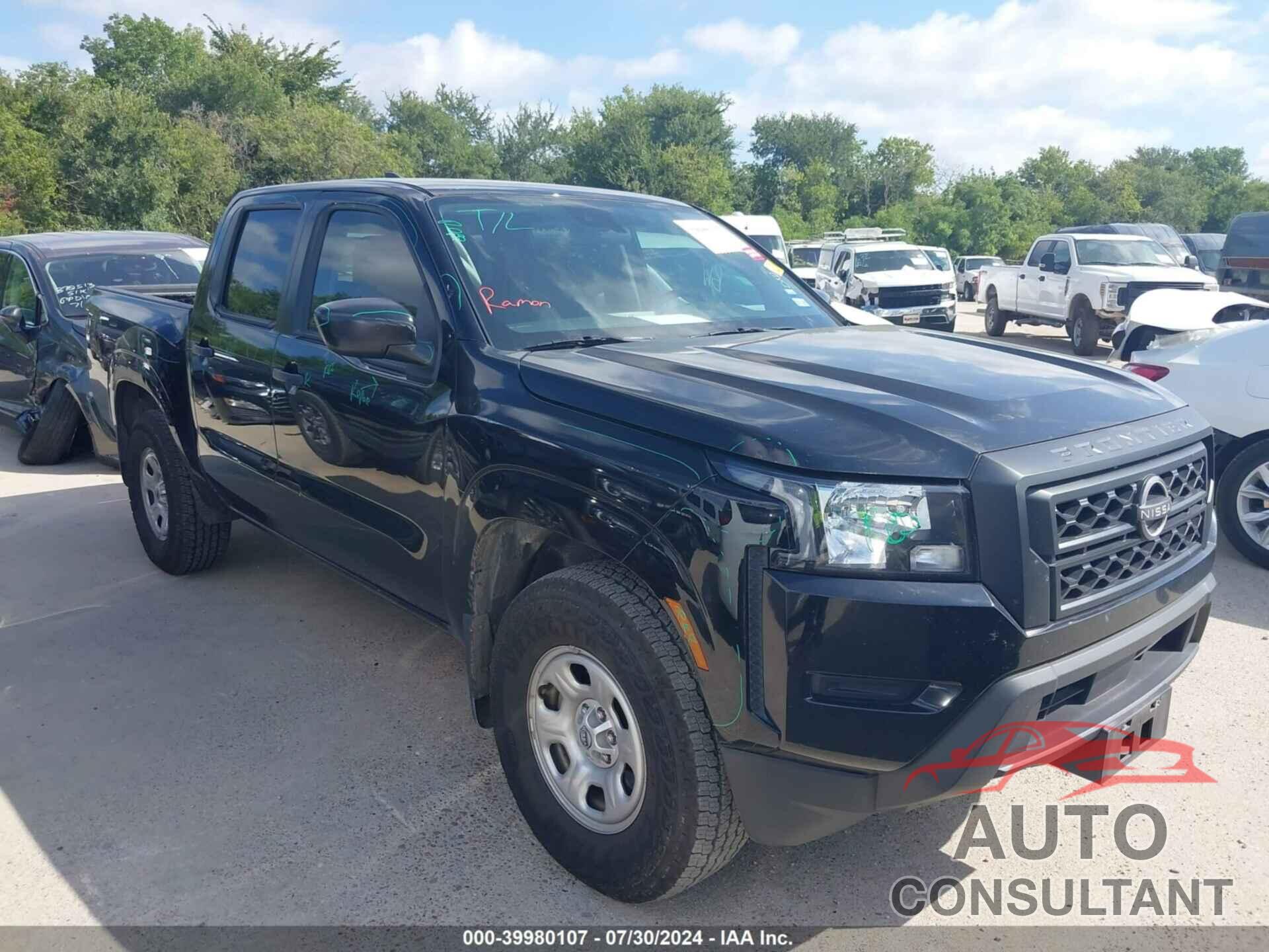 NISSAN FRONTIER 2022 - 1N6ED1EJ7NN623575