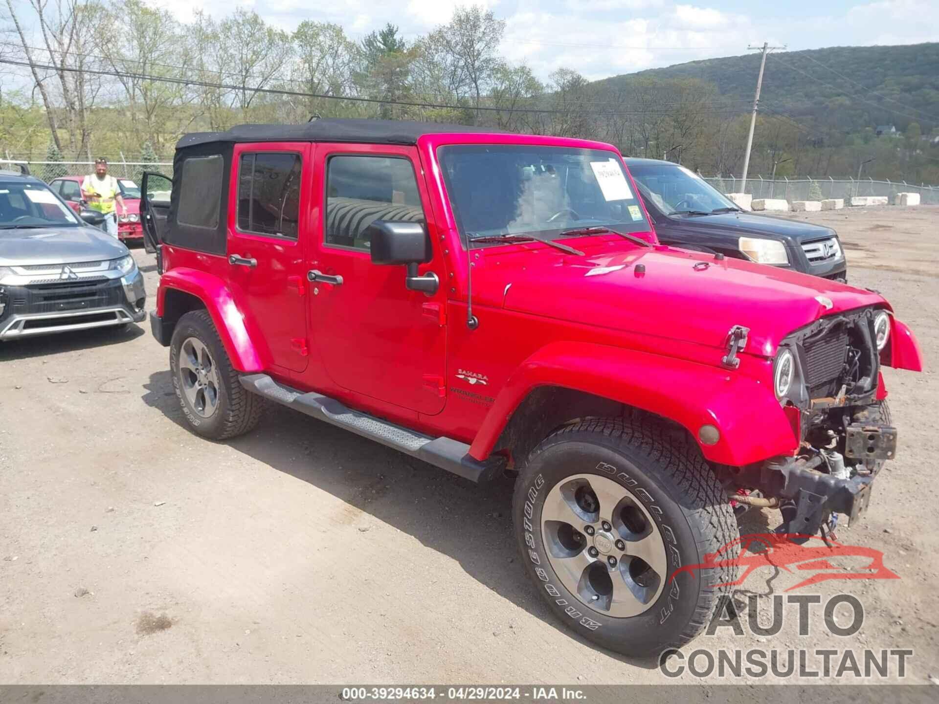 JEEP WRANGLER UNLIMITED 2016 - 1C4BJWEG1GL131381