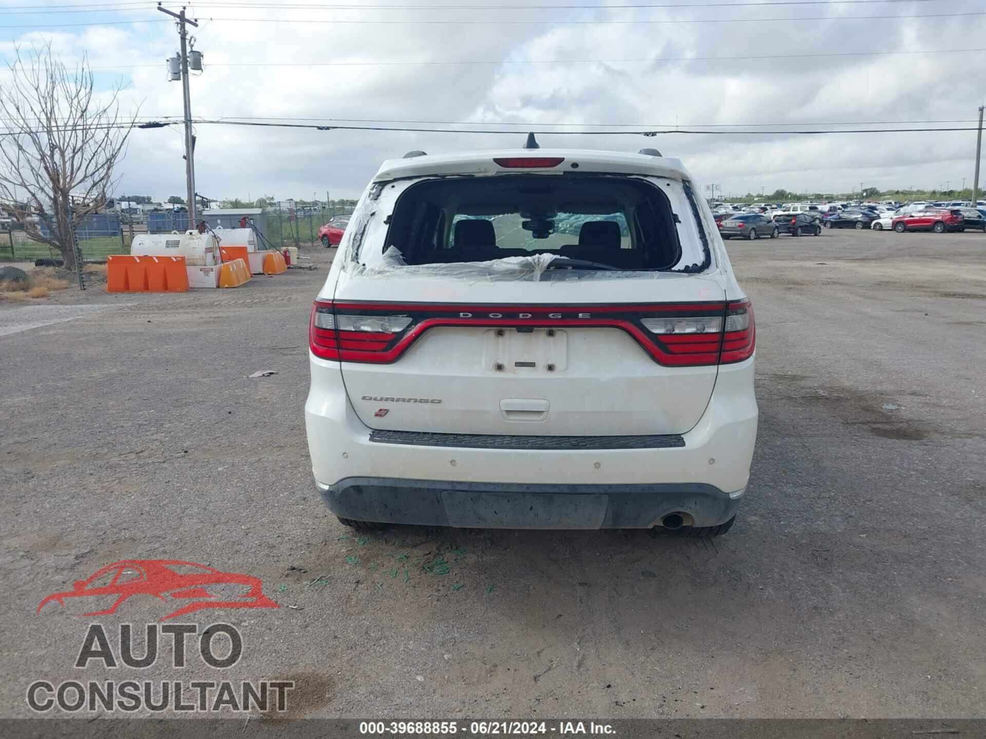 DODGE DURANGO 2020 - 1C4RDJAG7LC382365