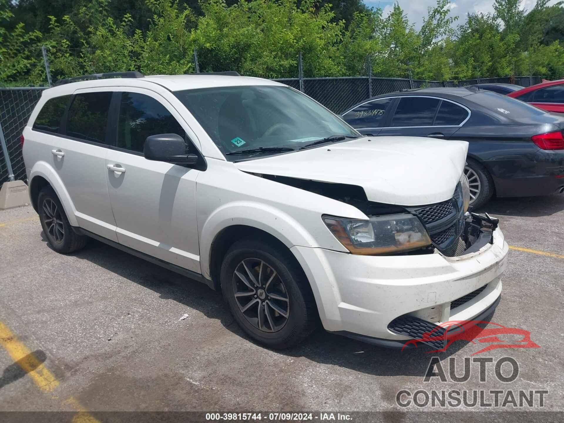 DODGE JOURNEY 2018 - 3C4PDCAB8JT382500