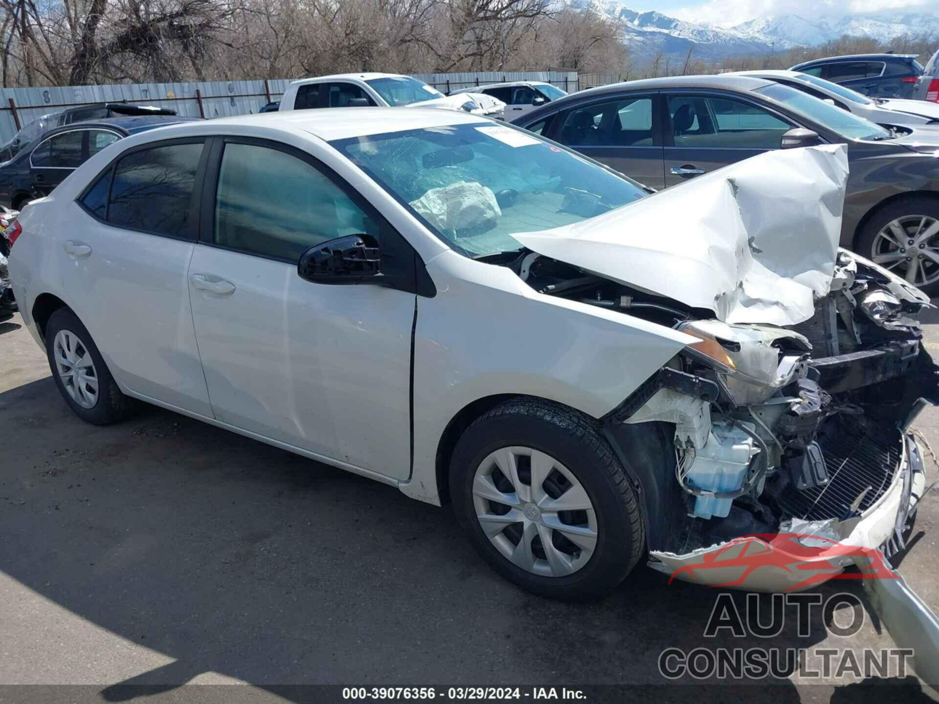 TOYOTA COROLLA 2016 - 5YFBPRHE3GP457460