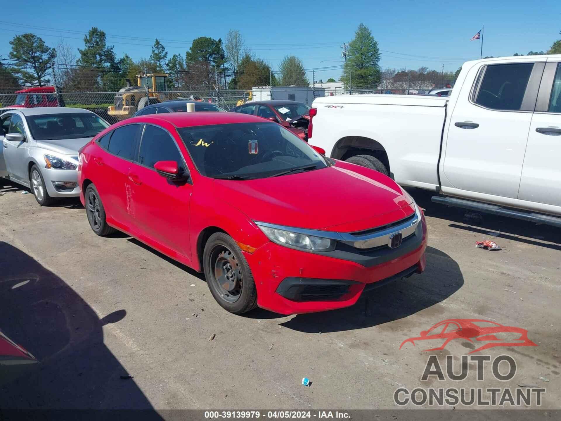 HONDA CIVIC 2016 - 2HGFC2F57GH517870