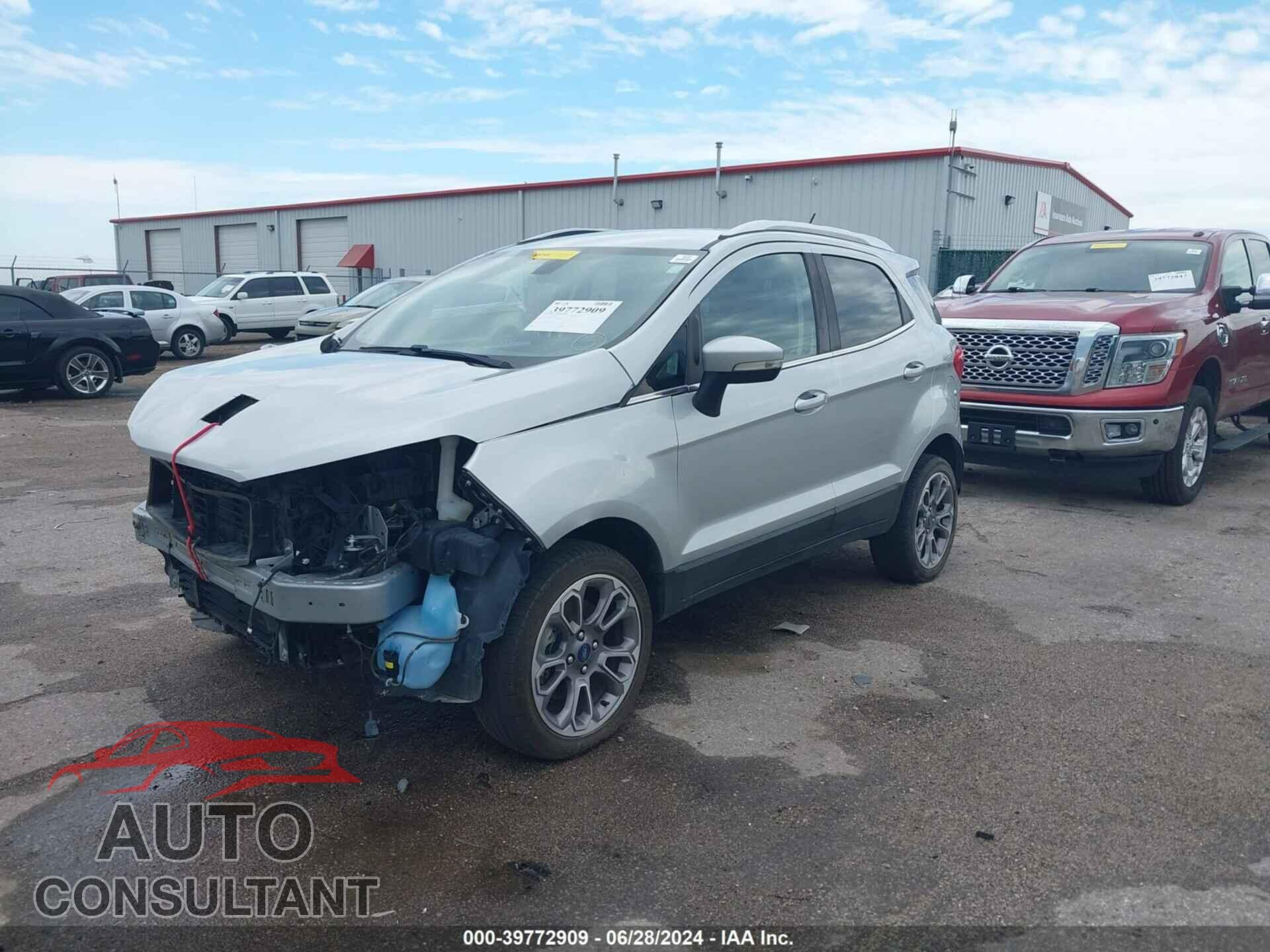 FORD ECOSPORT 2020 - MAJ6S3KL7LC347380