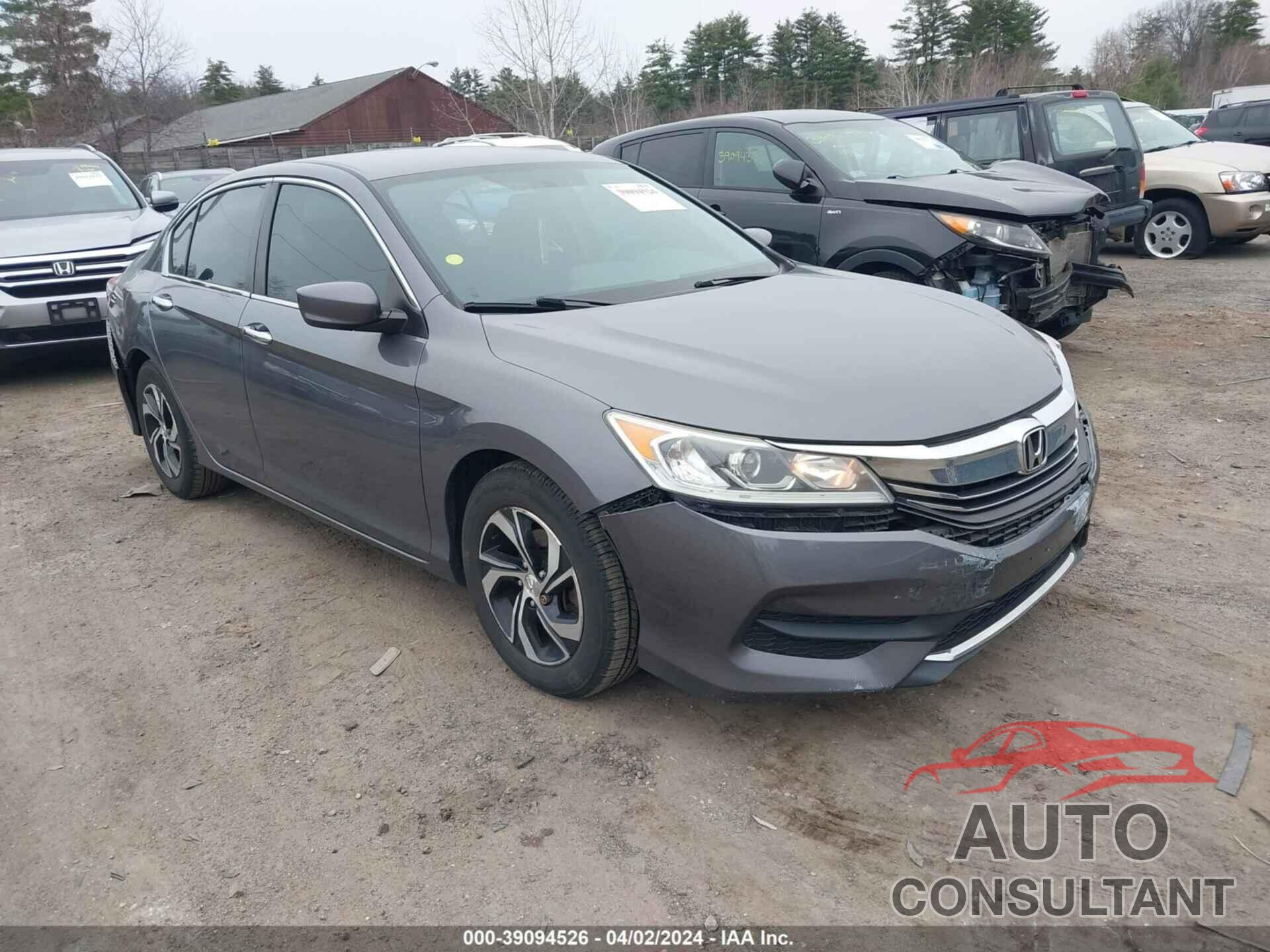 HONDA ACCORD 2016 - 1HGCR2F39GA167690