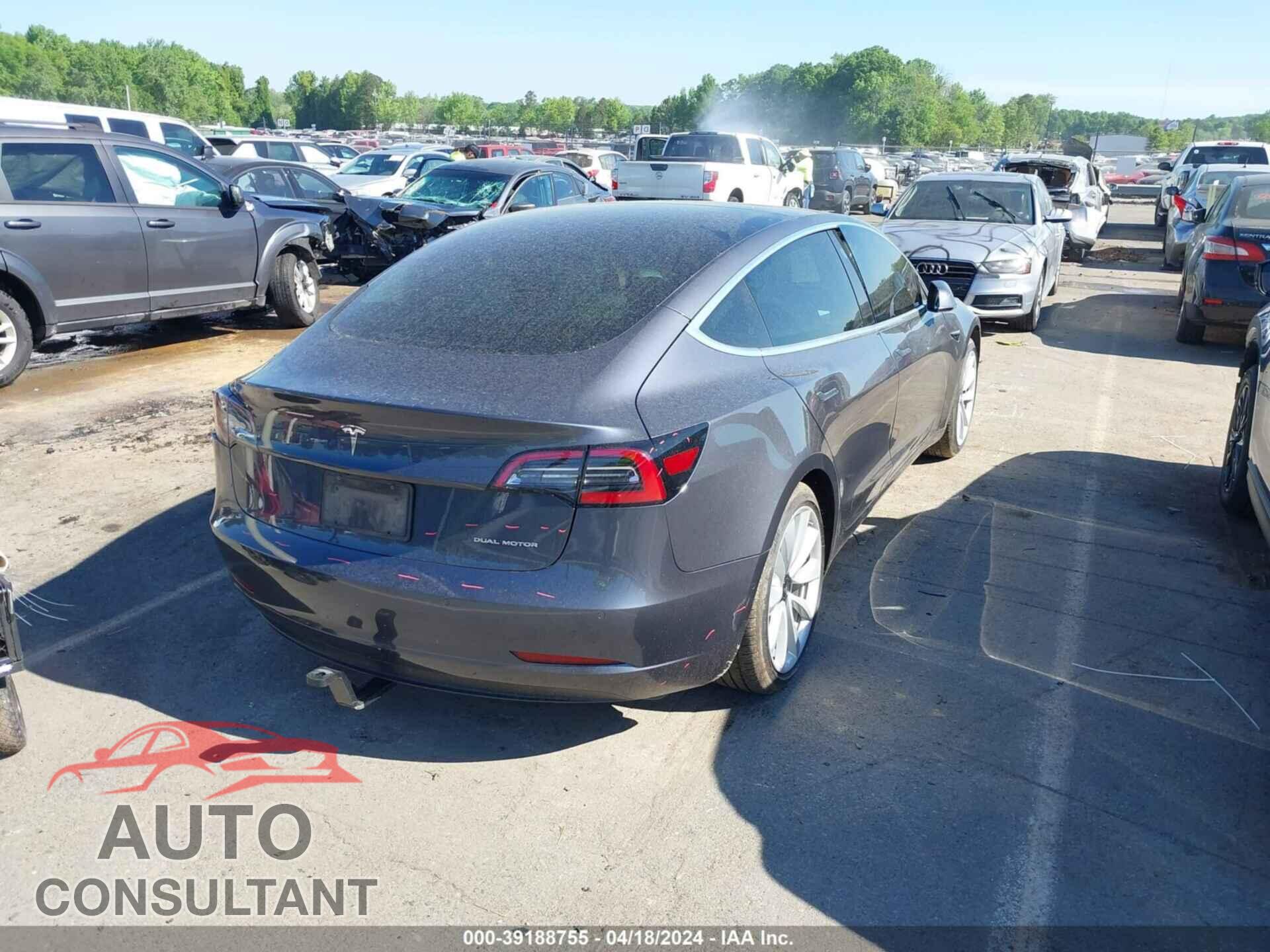 TESLA MODEL 3 2020 - 5YJ3E1EB8LF640039