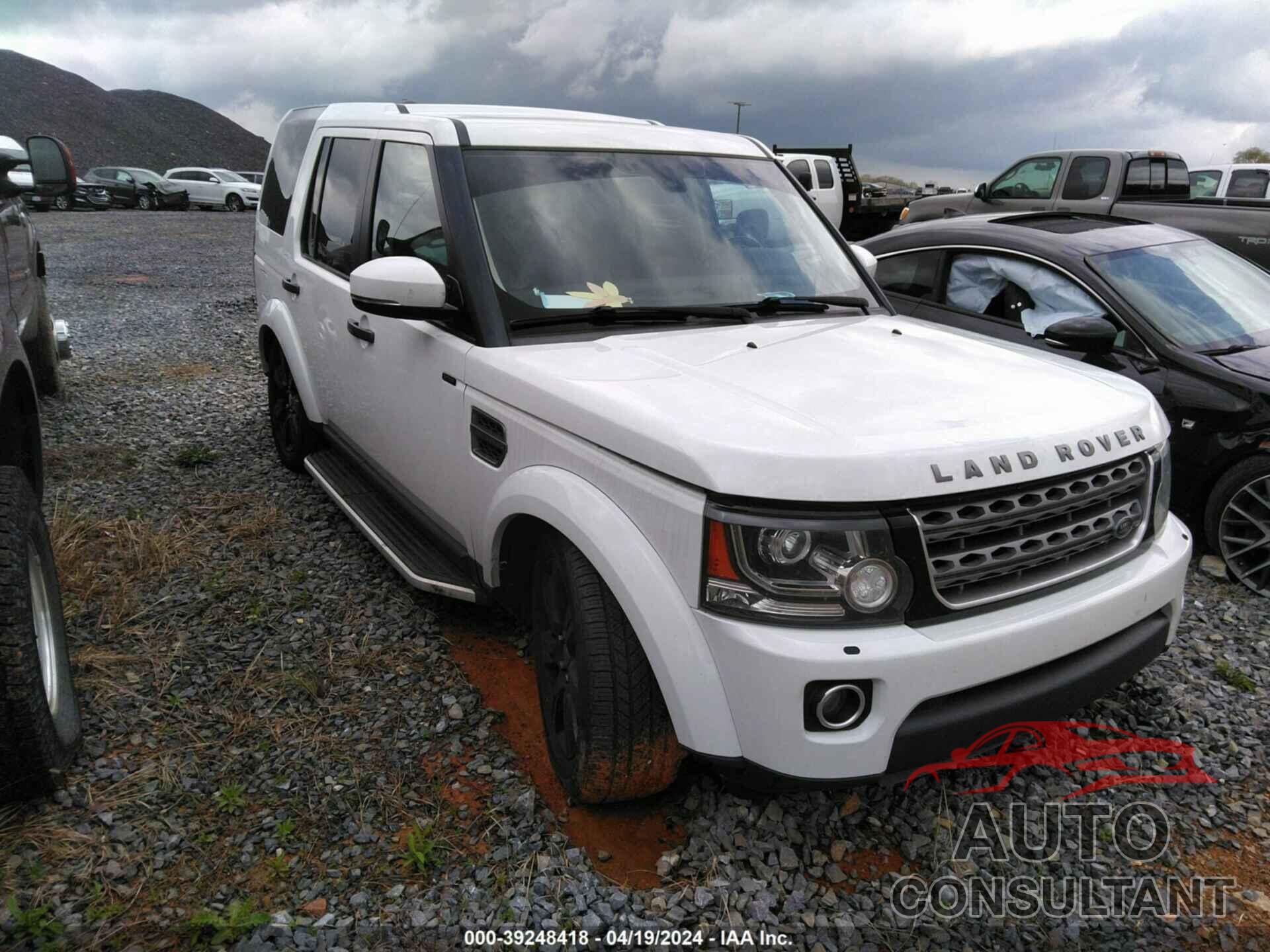 LAND ROVER LR4 2016 - SALAG2V65GA783760