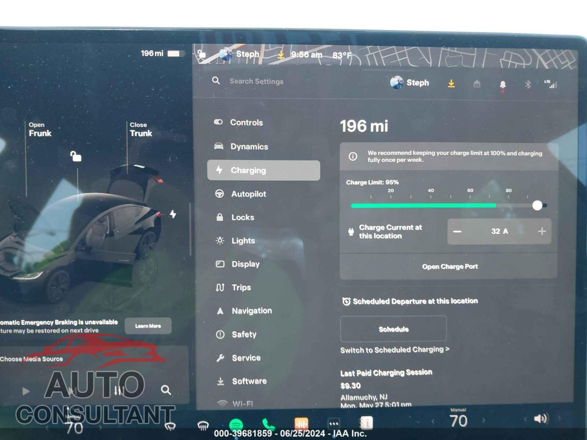 TESLA MODEL 3 2024 - 5YJ3E1EA6RF736252