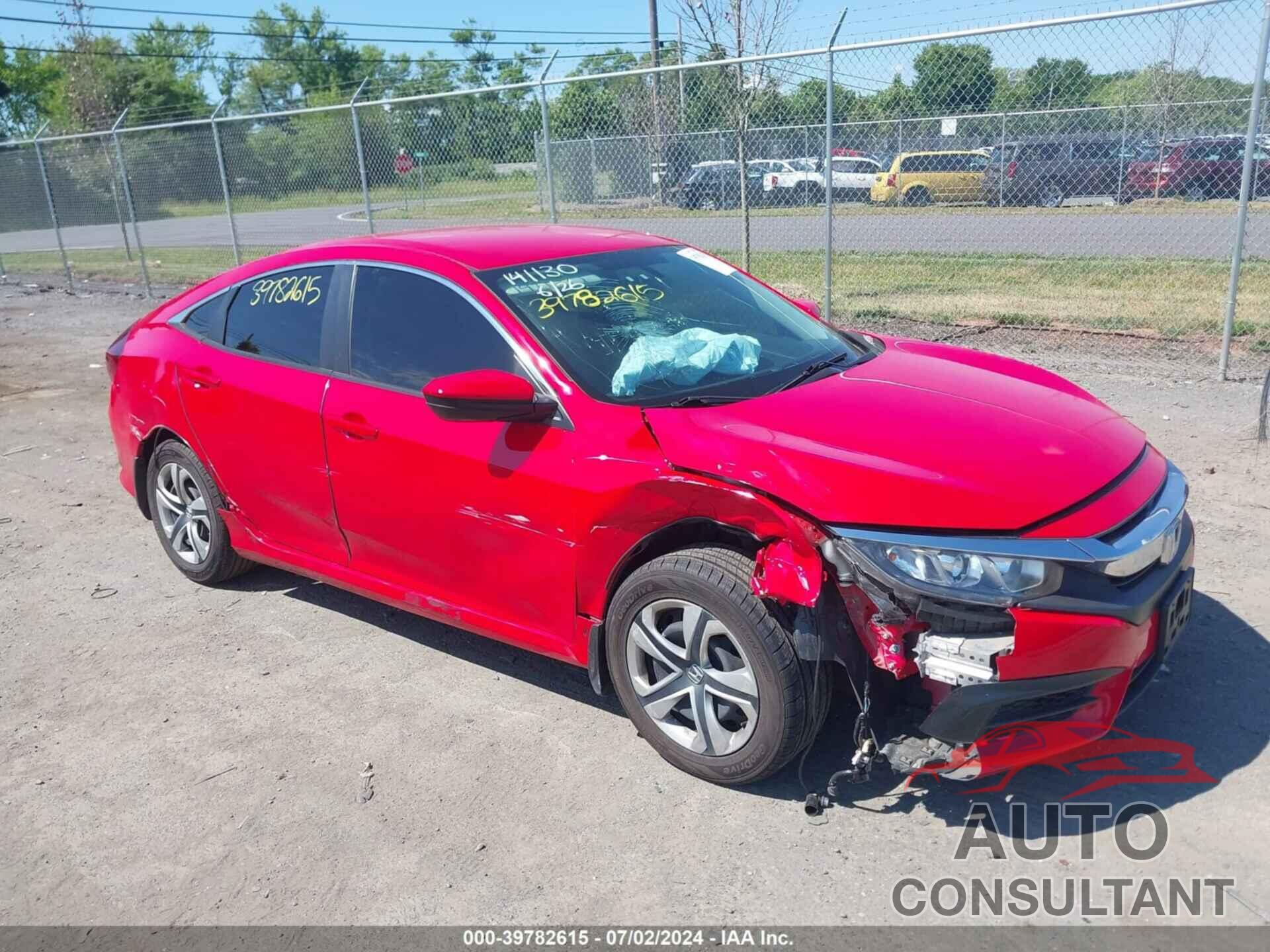 HONDA CIVIC 2016 - 2HGFC2F51GH575361