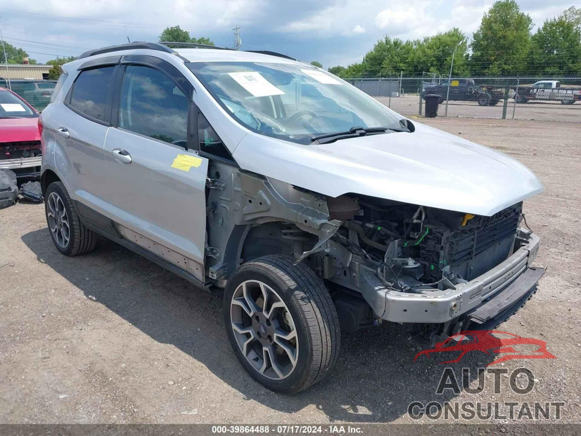 FORD ECOSPORT 2020 - MAJ6S3JL9LC338777