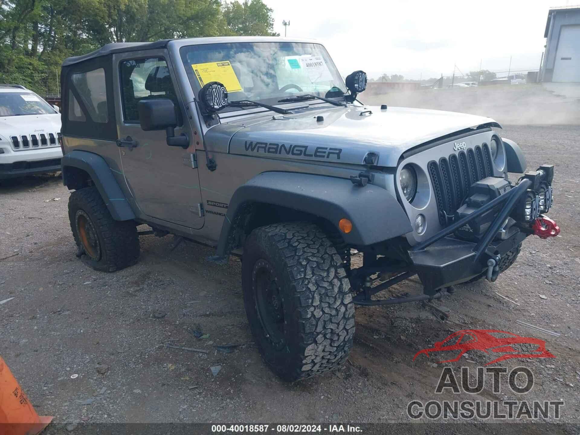 JEEP WRANGLER 2017 - 1C4AJWAGXHL693993
