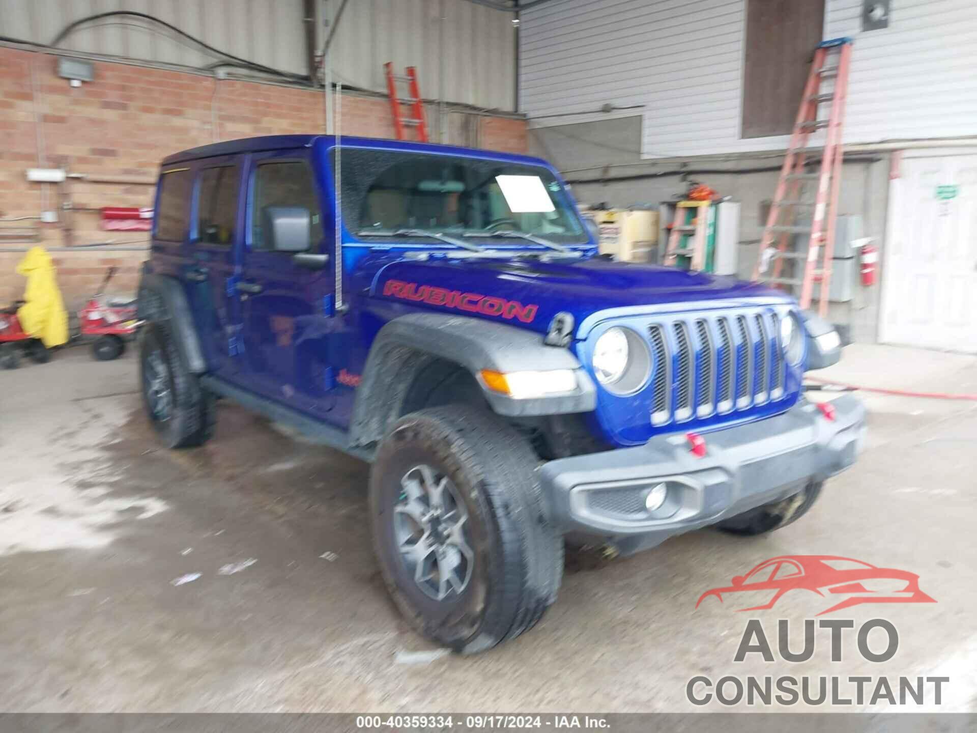 JEEP WRANGLER UNLIMITED 2020 - 1C4HJXFN5LW107736