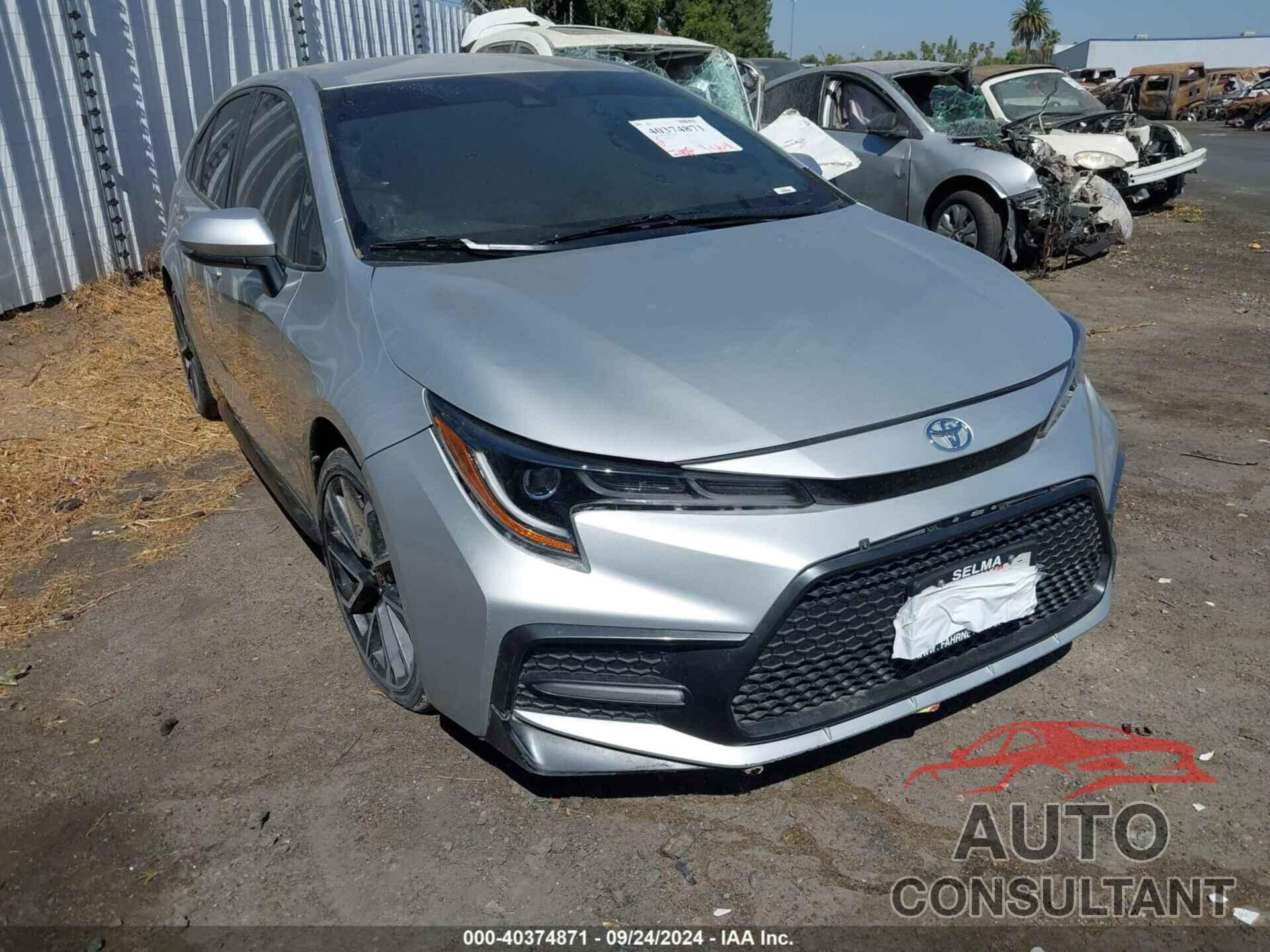 TOYOTA COROLLA 2022 - JTDS4MCE4NJ084823