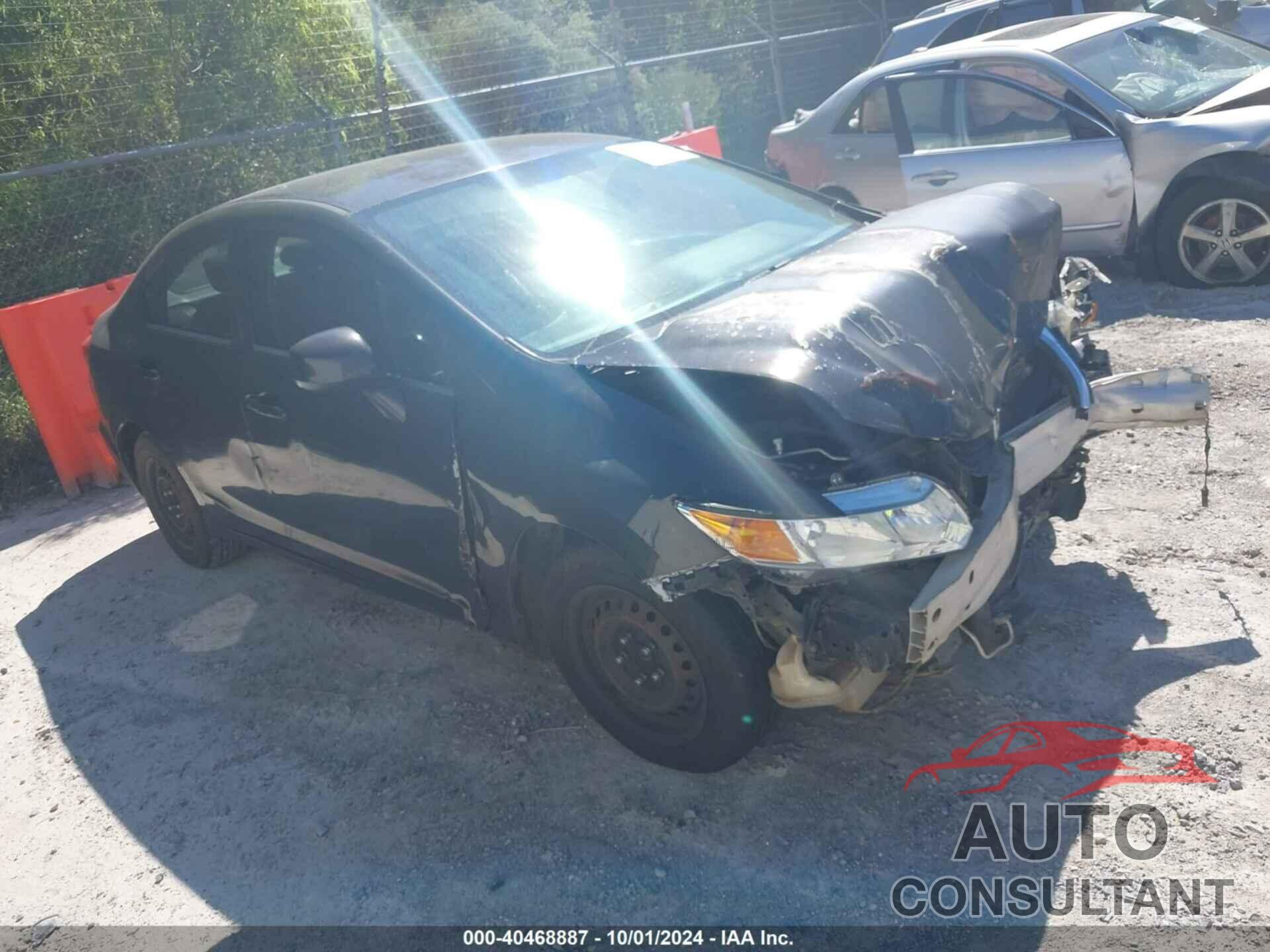 HONDA CIVIC 2013 - 19XFB2F54DE001250