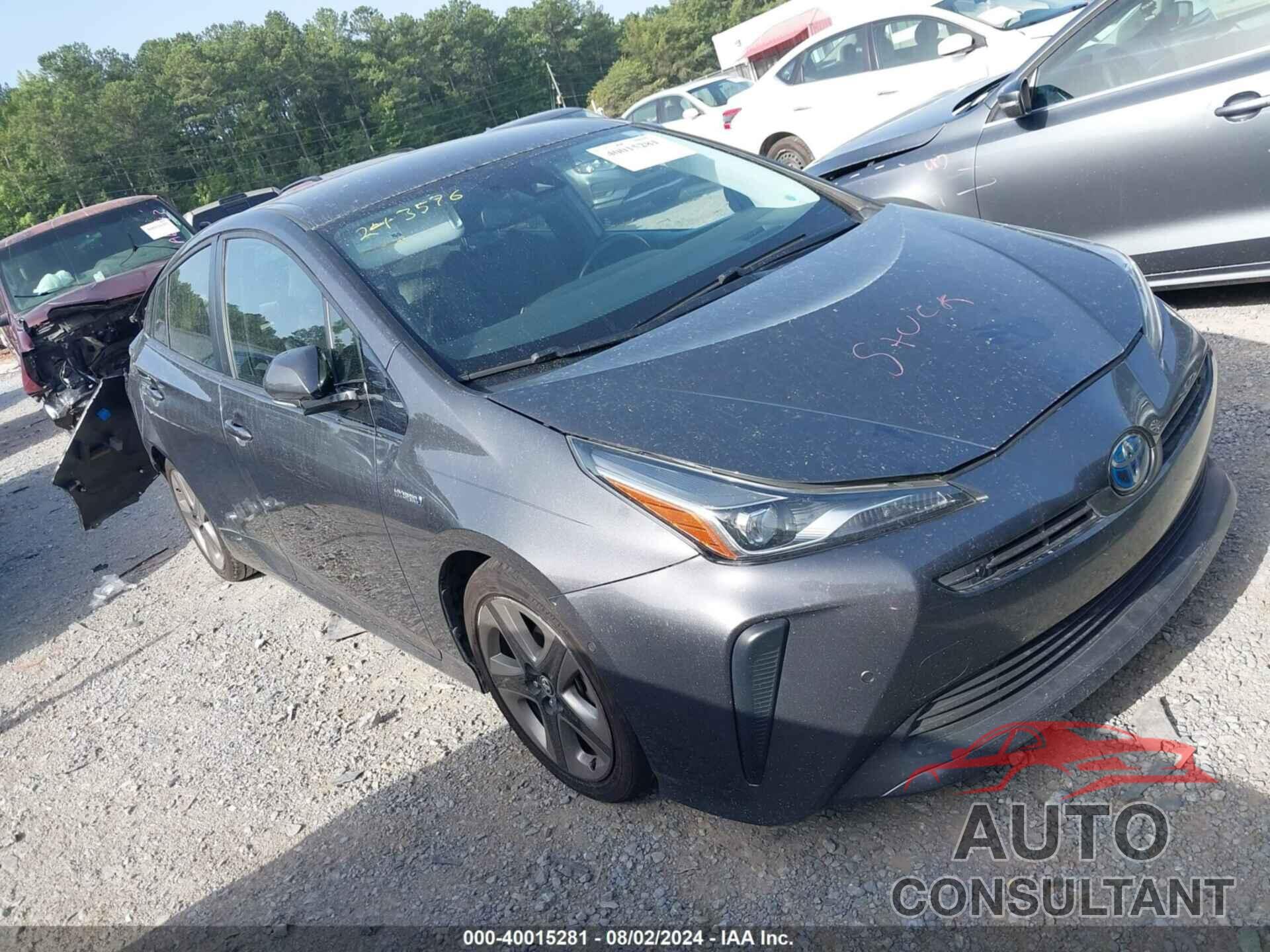 TOYOTA PRIUS 2019 - JTDKARFU7K3071492