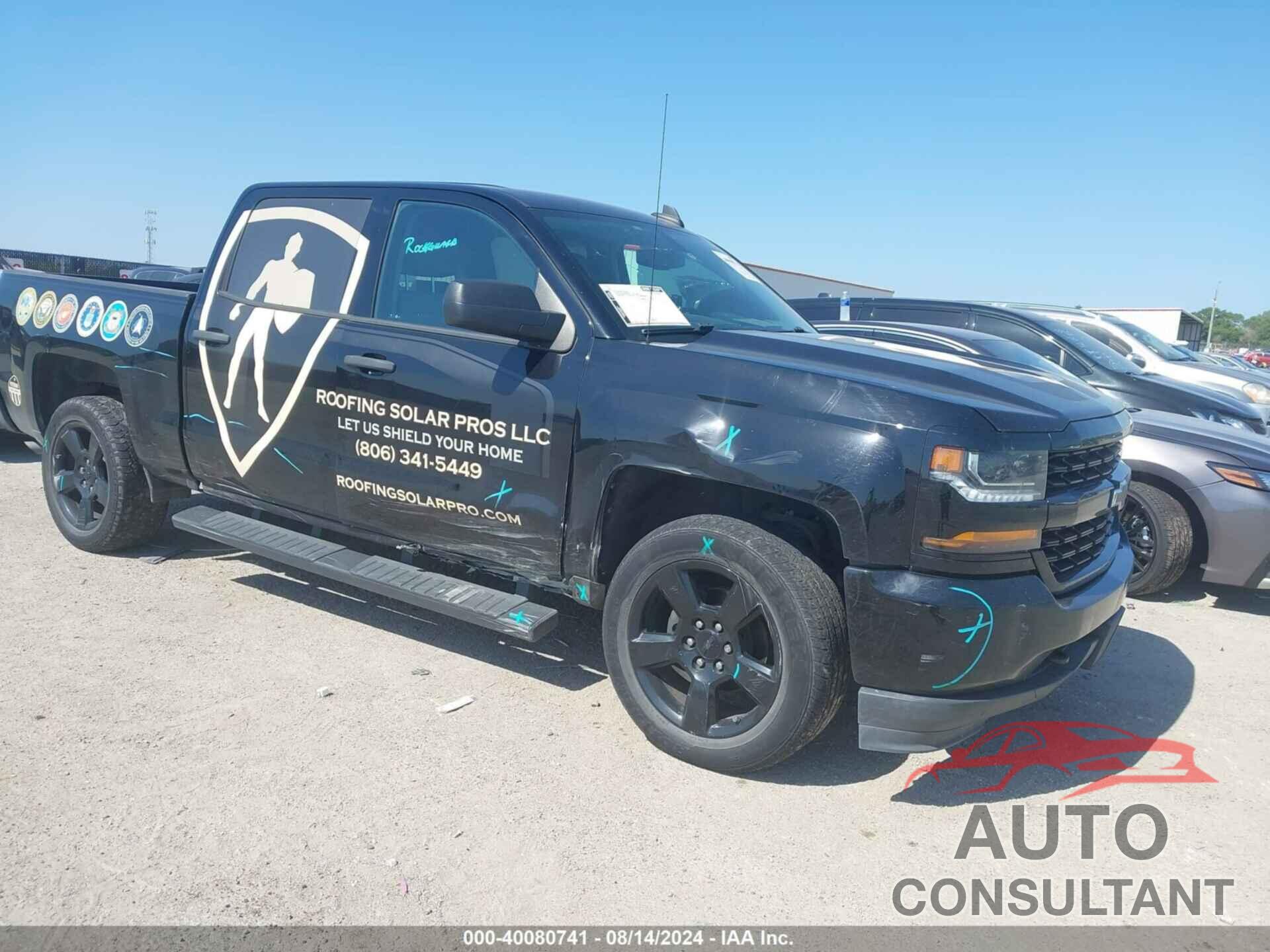 CHEVROLET SILVERADO 1500 2018 - 3GCPCPEH2JG212697